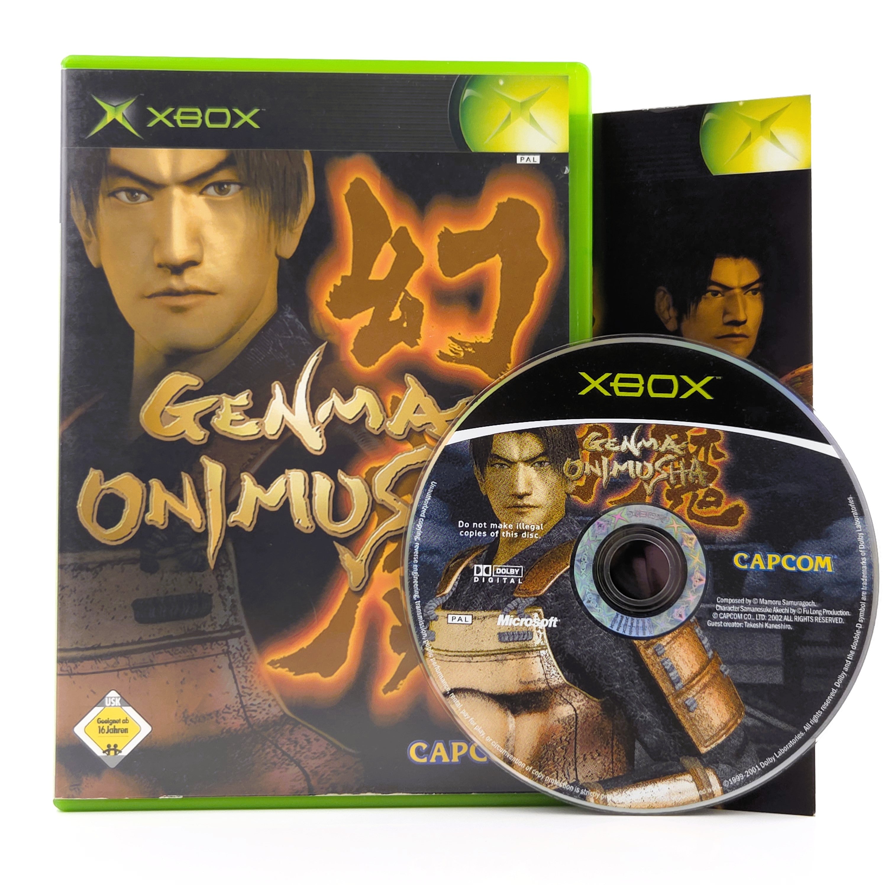 Xbox Classic Spiel – Genma Onimusha (OVP PAL)