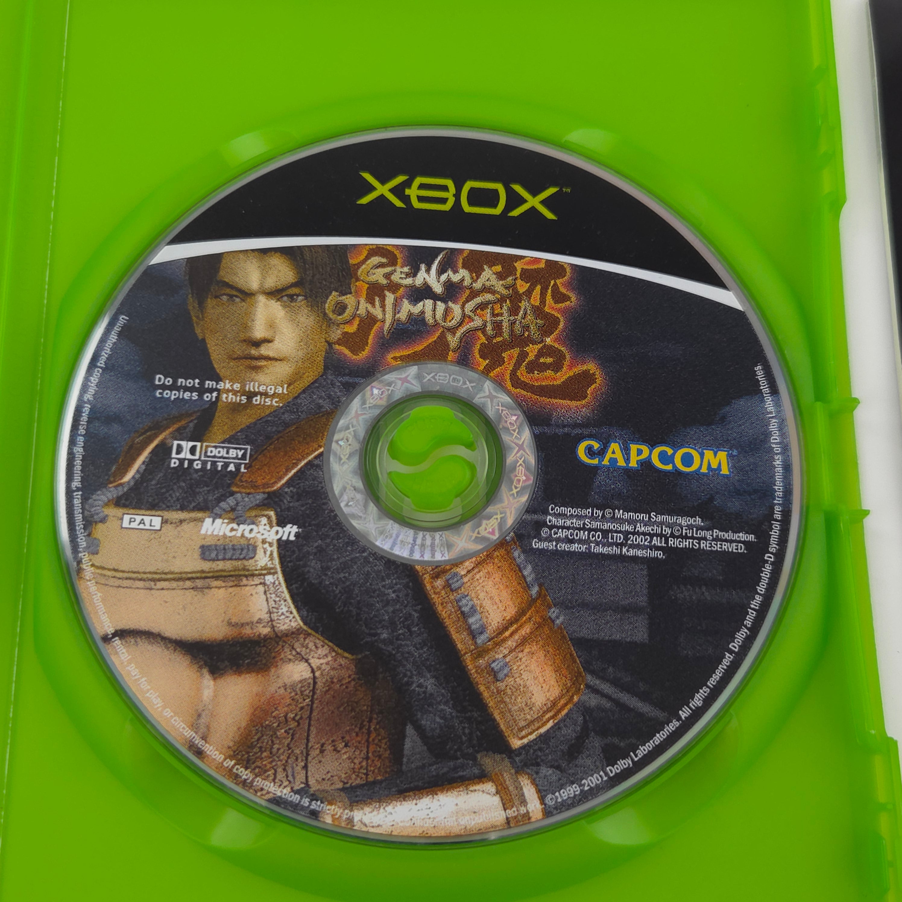 Xbox Classic Spiel – Genma Onimusha (OVP PAL)