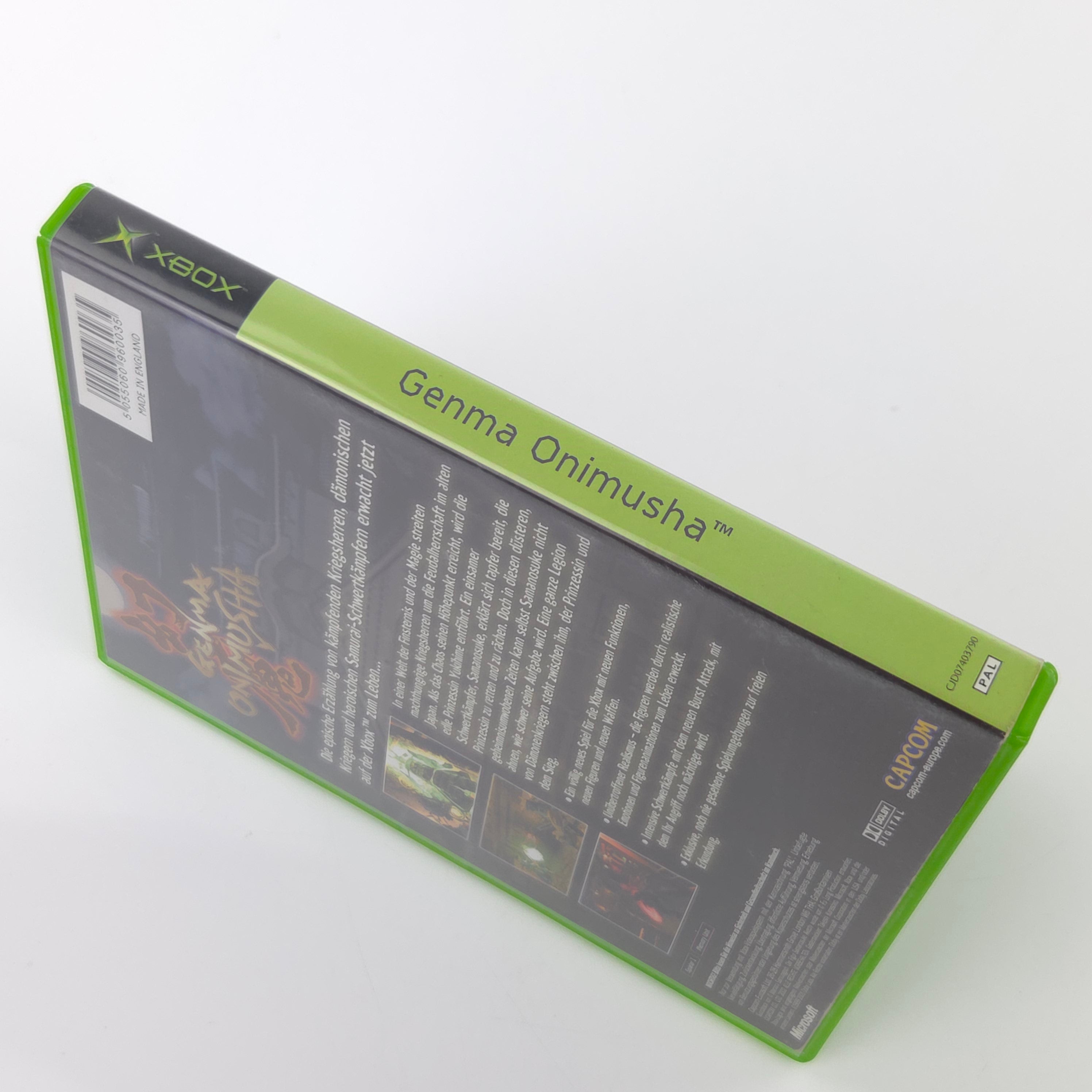 Xbox Classic Spiel – Genma Onimusha (OVP PAL)