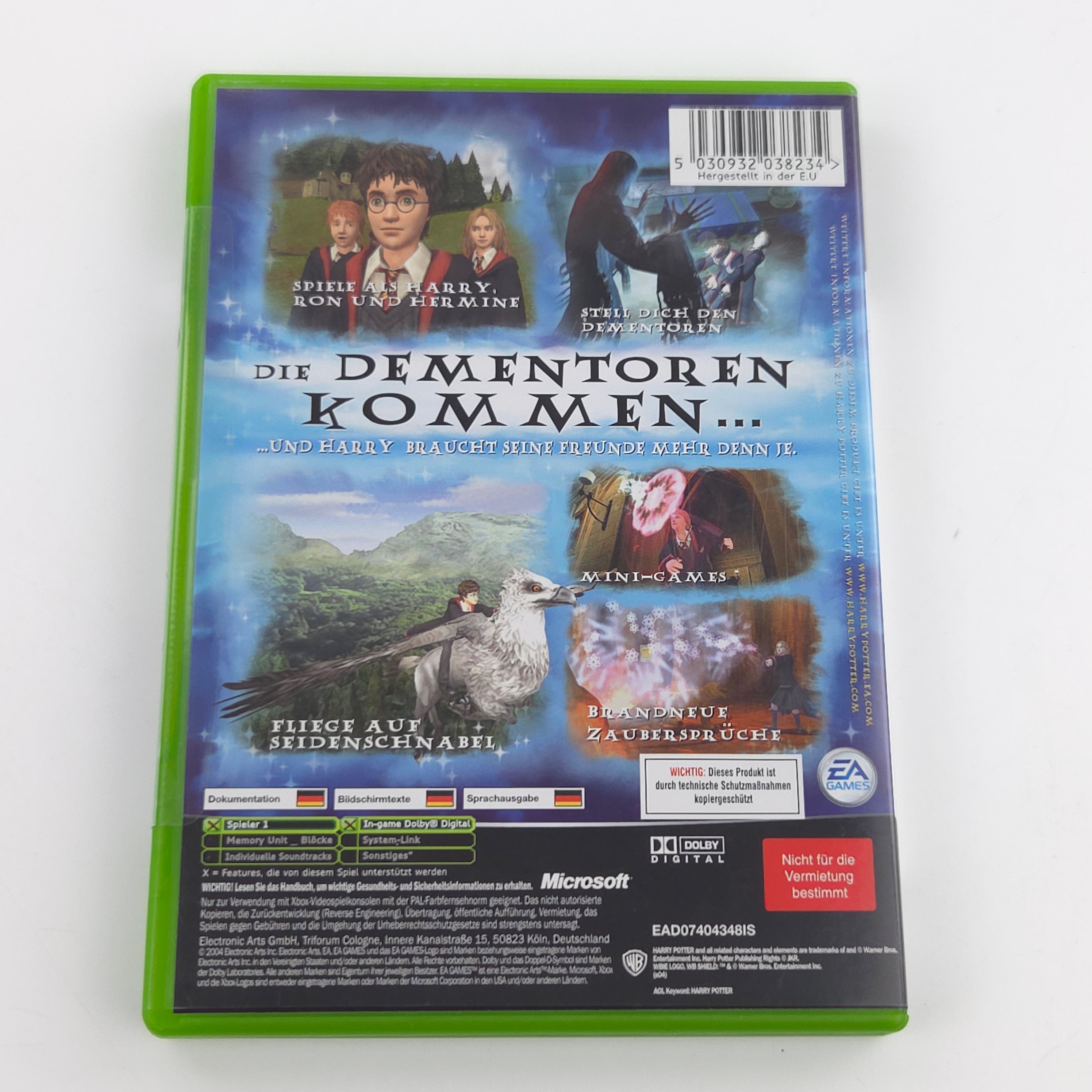 Xbox Classic Spiel – Harry Potter Gefangene Askaban Neu