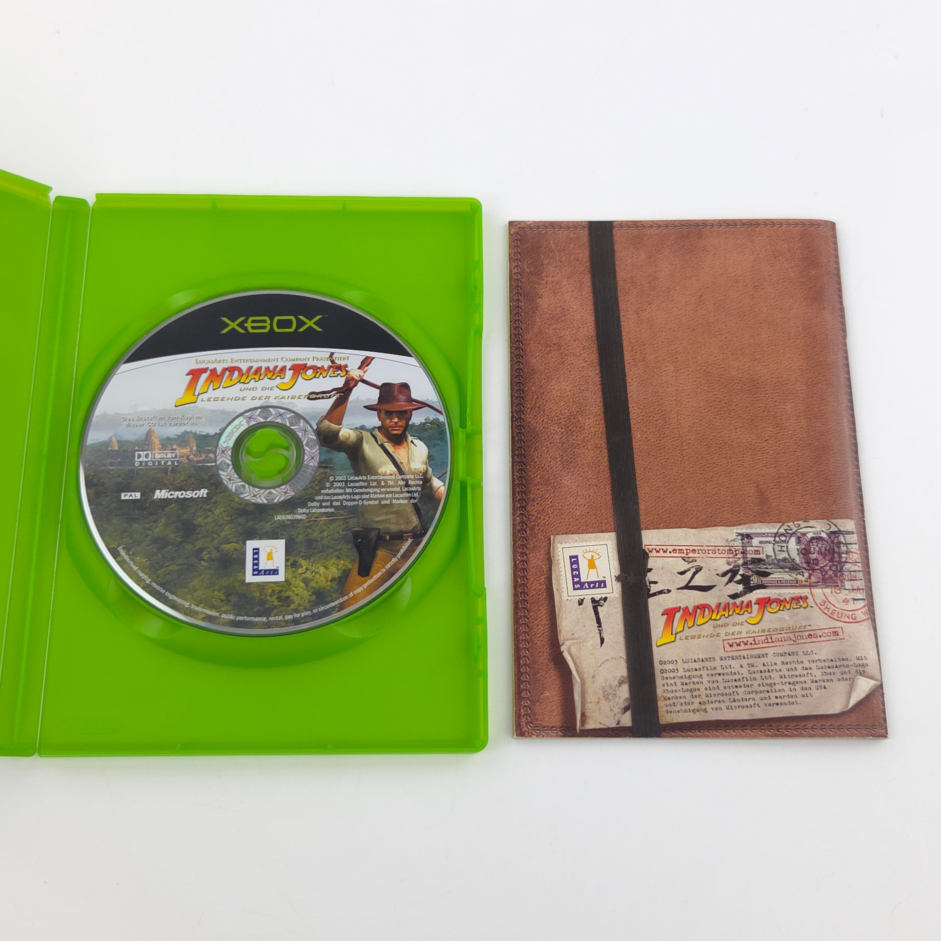 Xbox Classic Spiel – Indiana Jones Kaisergruft (PAL)