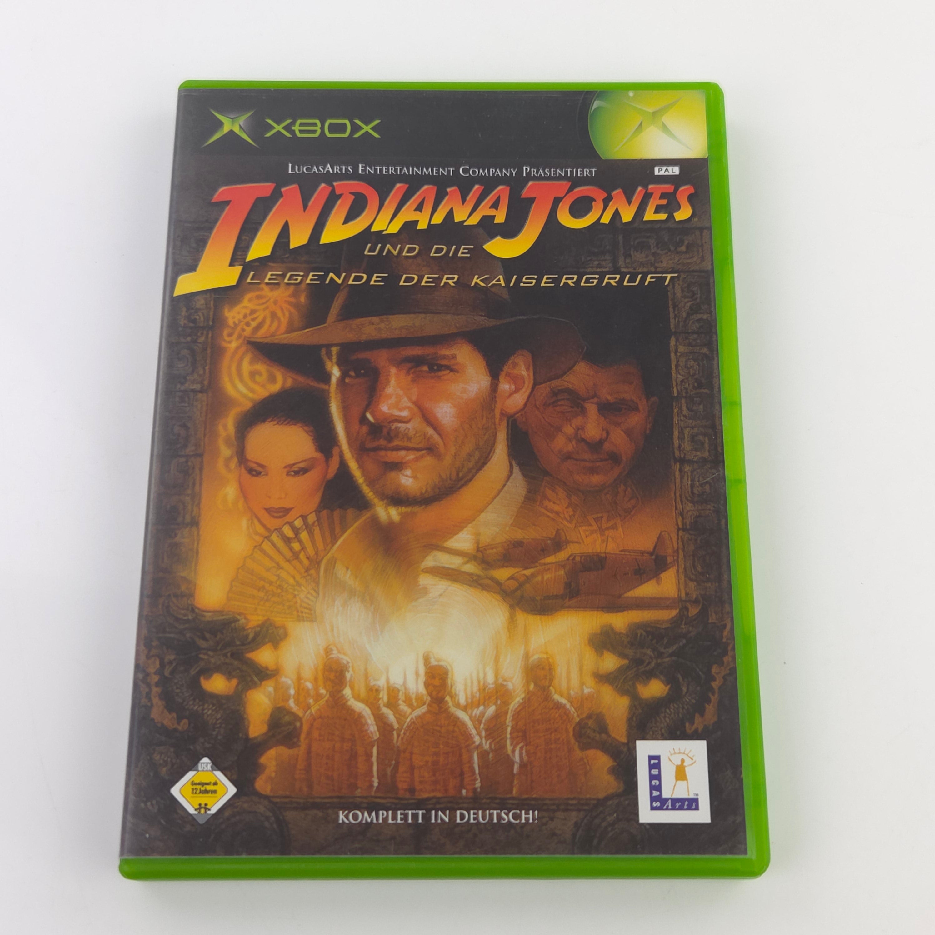 Xbox Classic Spiel – Indiana Jones Kaisergruft (PAL)
