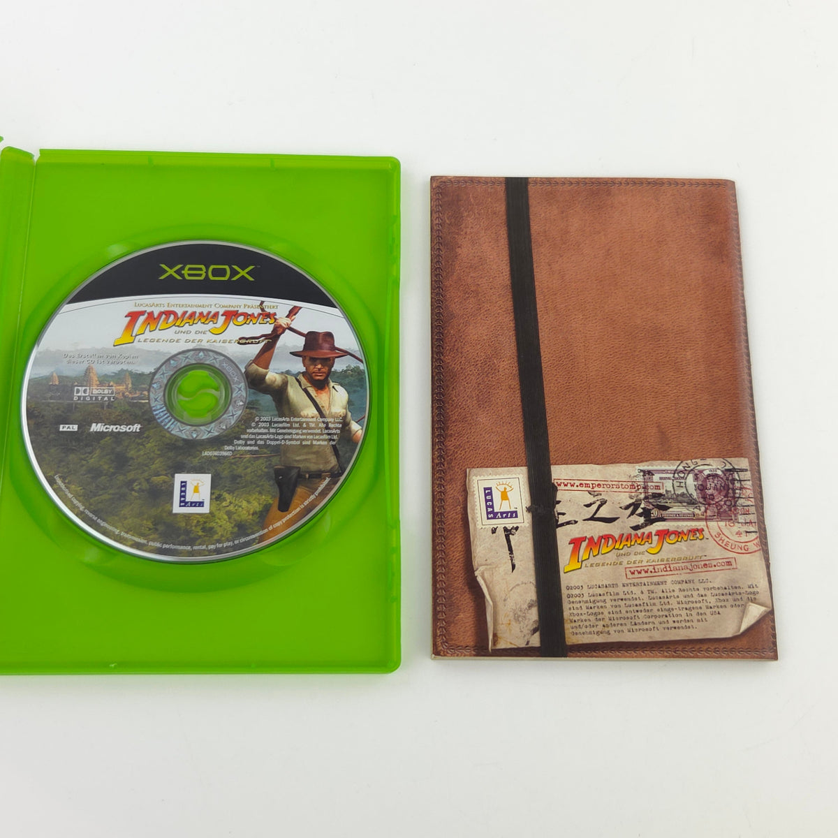 Xbox Spiel Indiana Jones Kaisergruft OVP DE