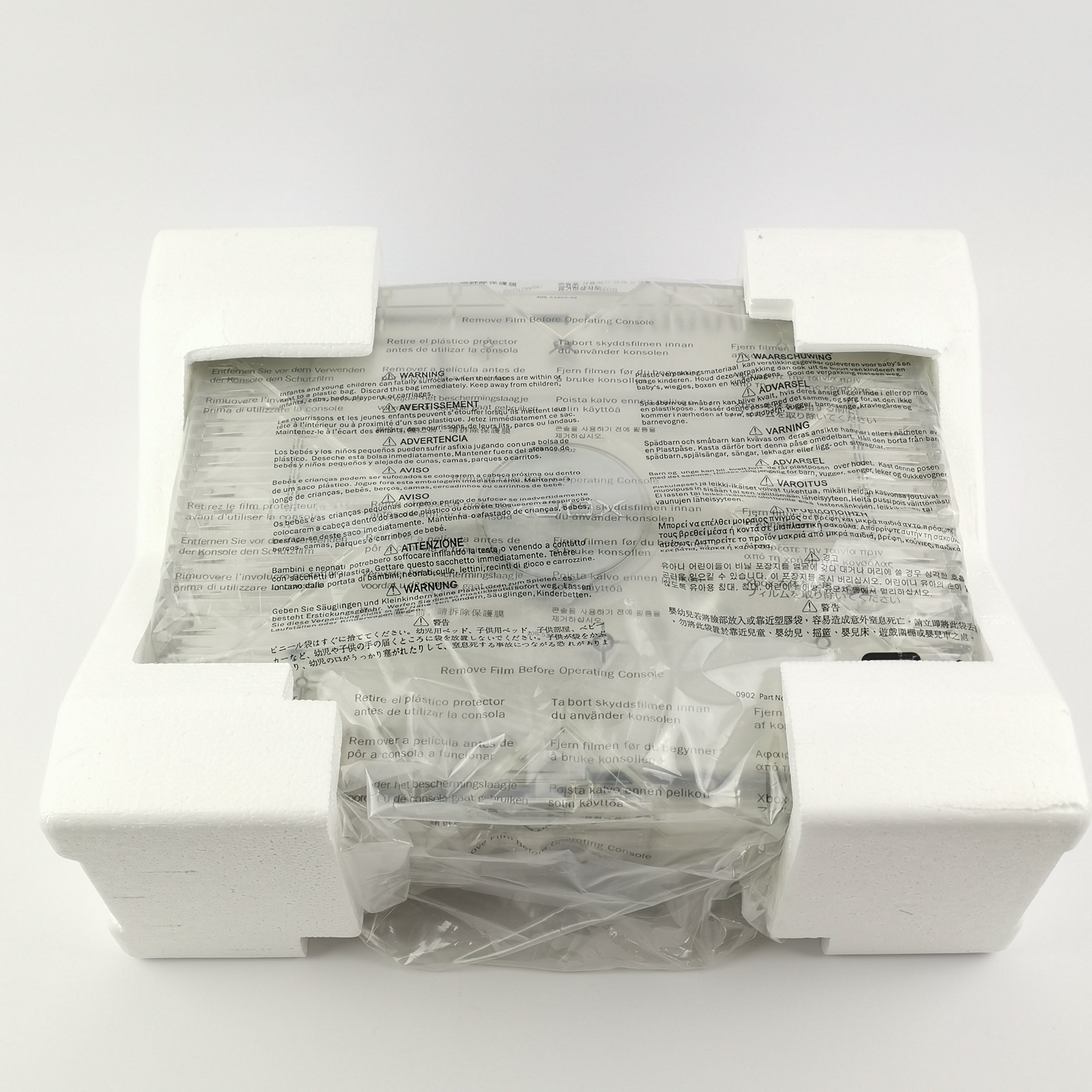 Microsoft Xbox Classic Konsole Crystal Pack OVP Neu