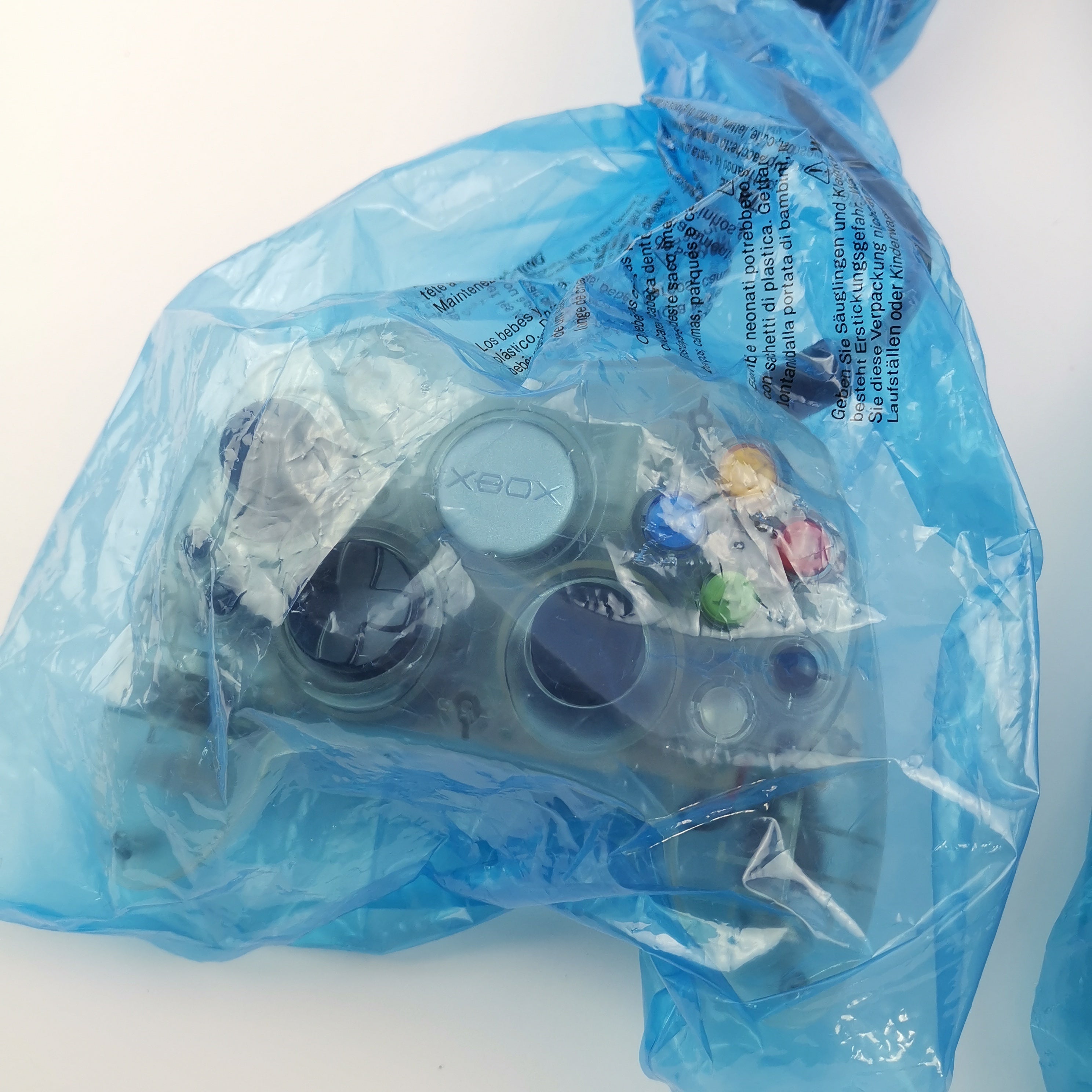 Microsoft Xbox Classic Konsole Crystal Pack OVP Neu