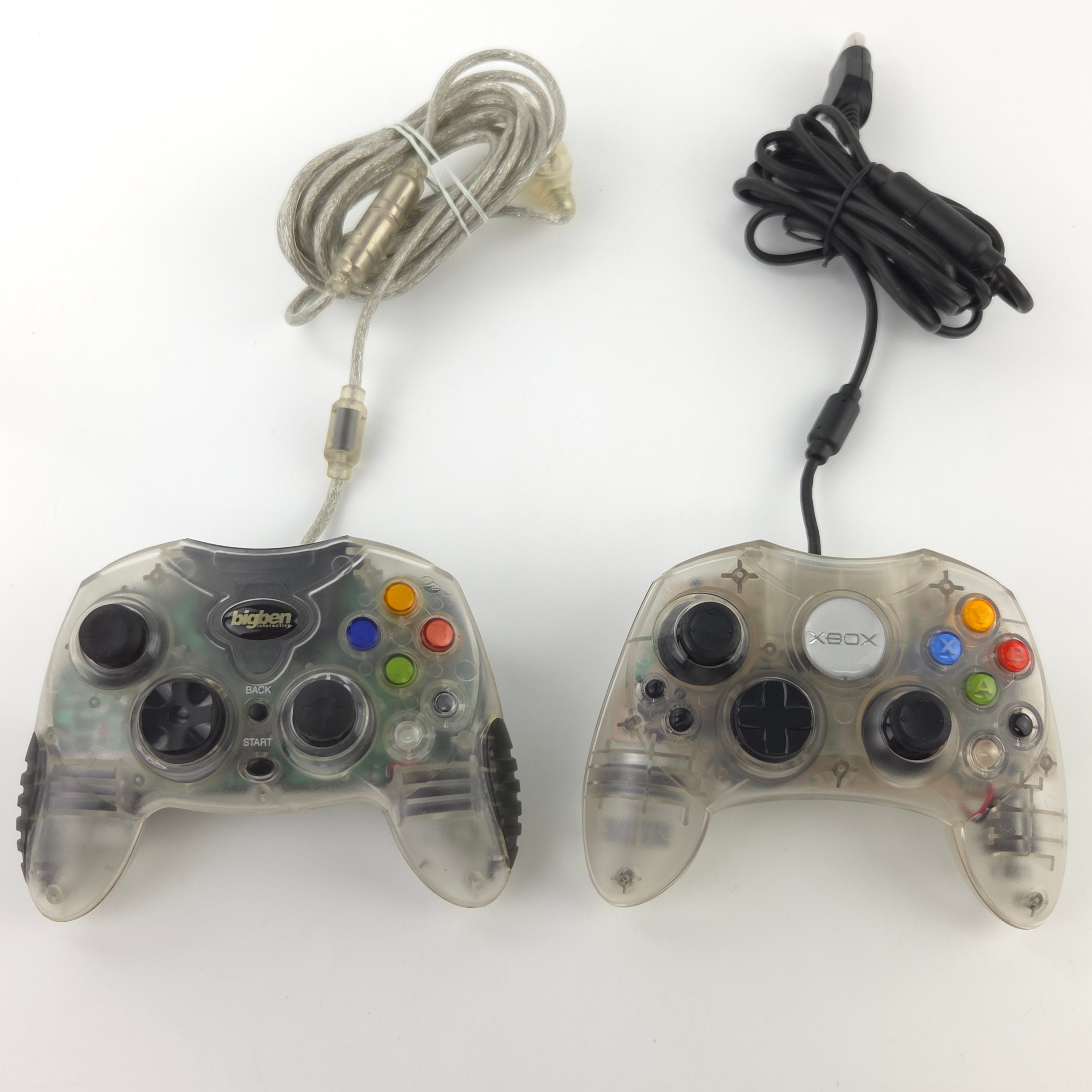 Xbox Classic Konsole Crystal Edition OVP