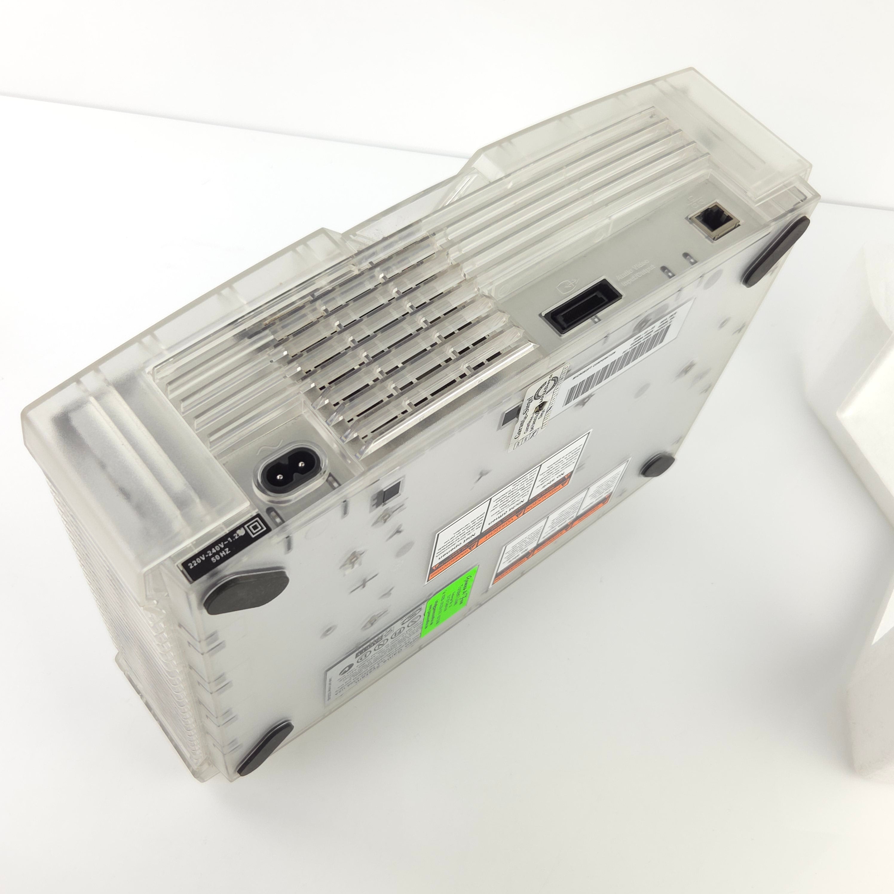 Xbox Classic Konsole Crystal Edition OVP