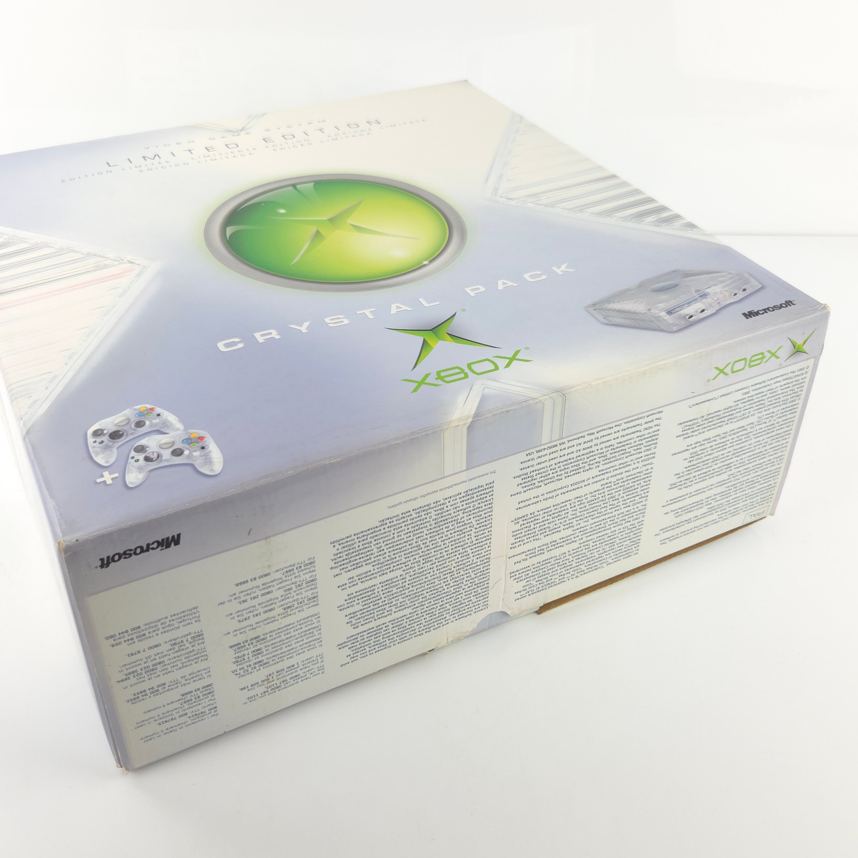 Xbox Classic Konsole Crystal Edition OVP
