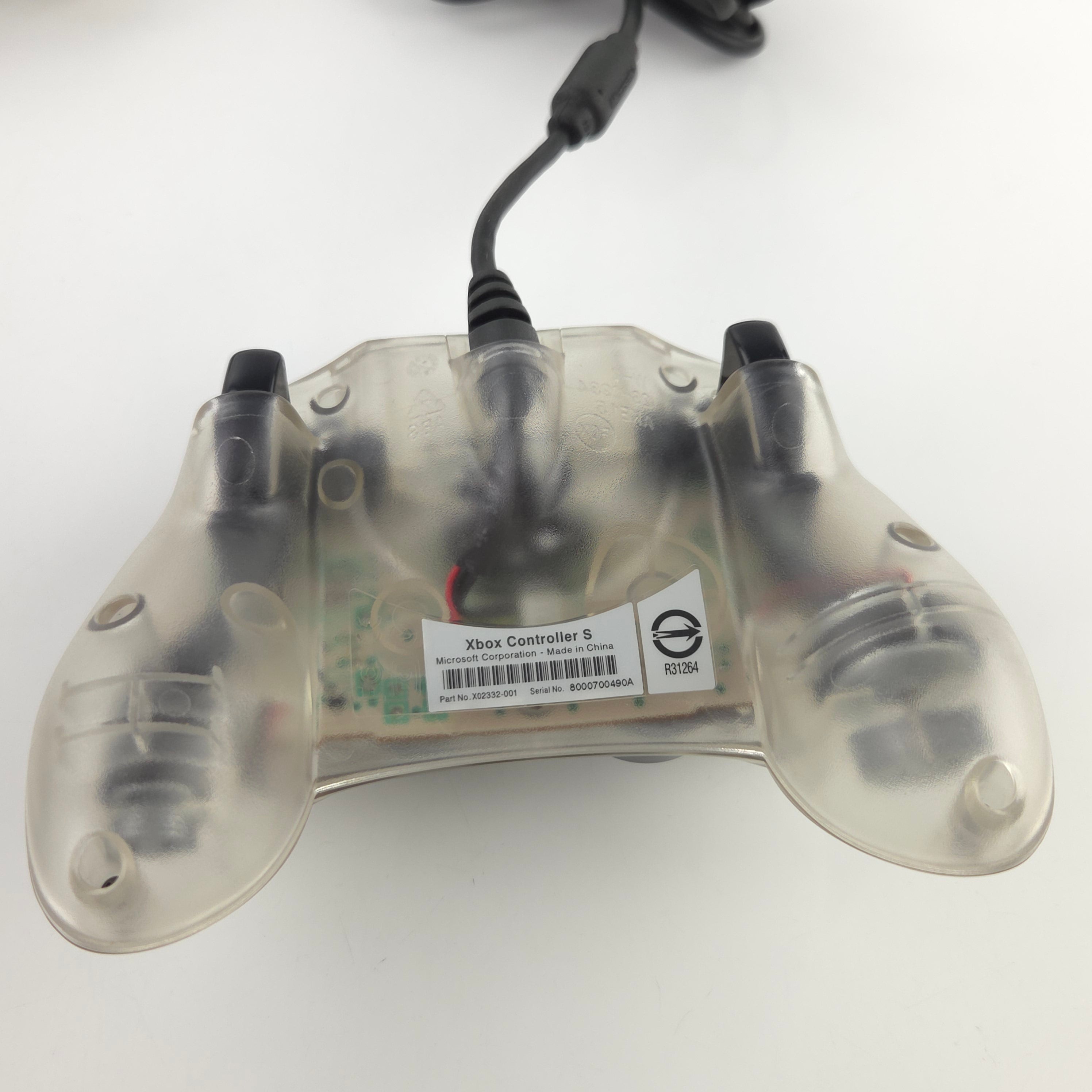 Xbox Classic Konsole Crystal Edition OVP