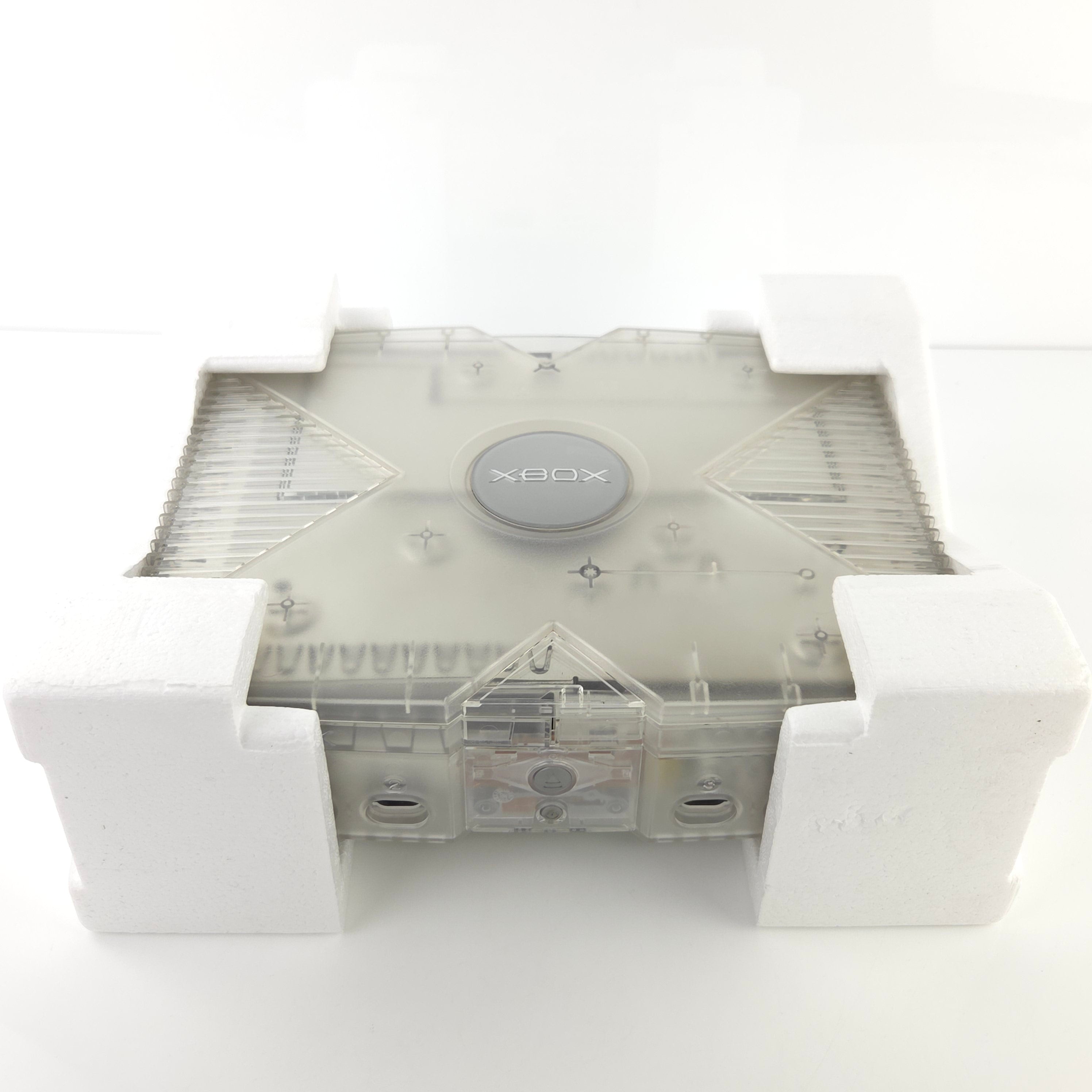 Xbox Classic Konsole Crystal Edition OVP