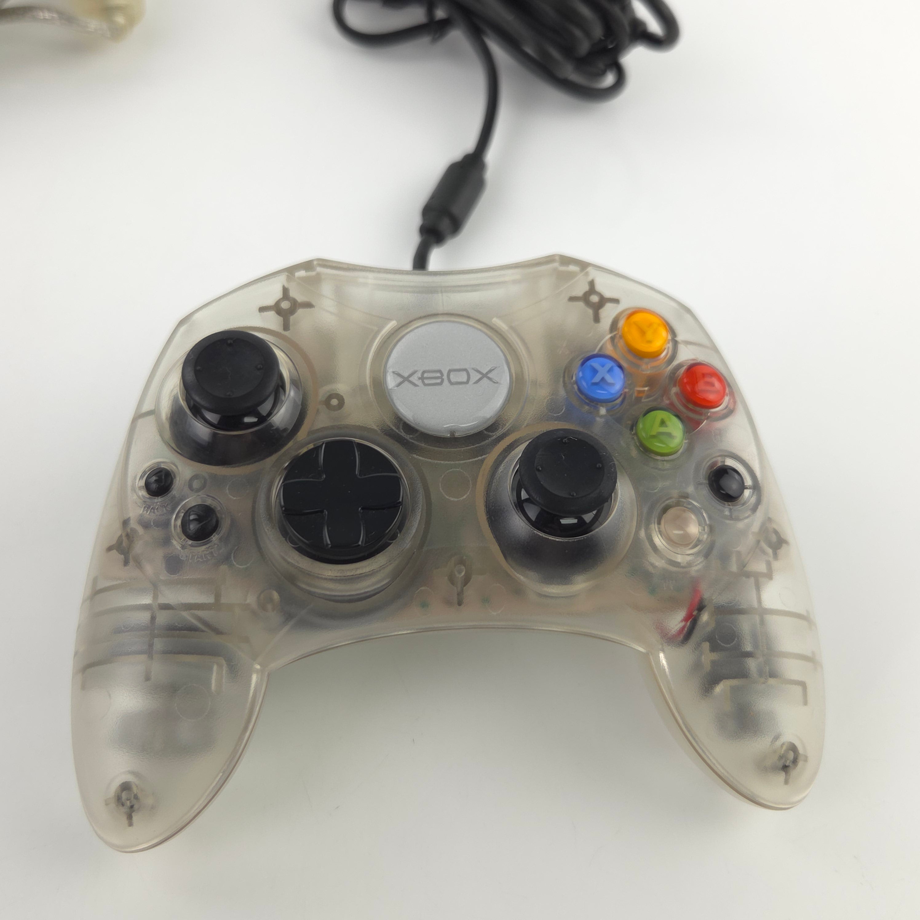 Xbox Classic Konsole Crystal Edition OVP