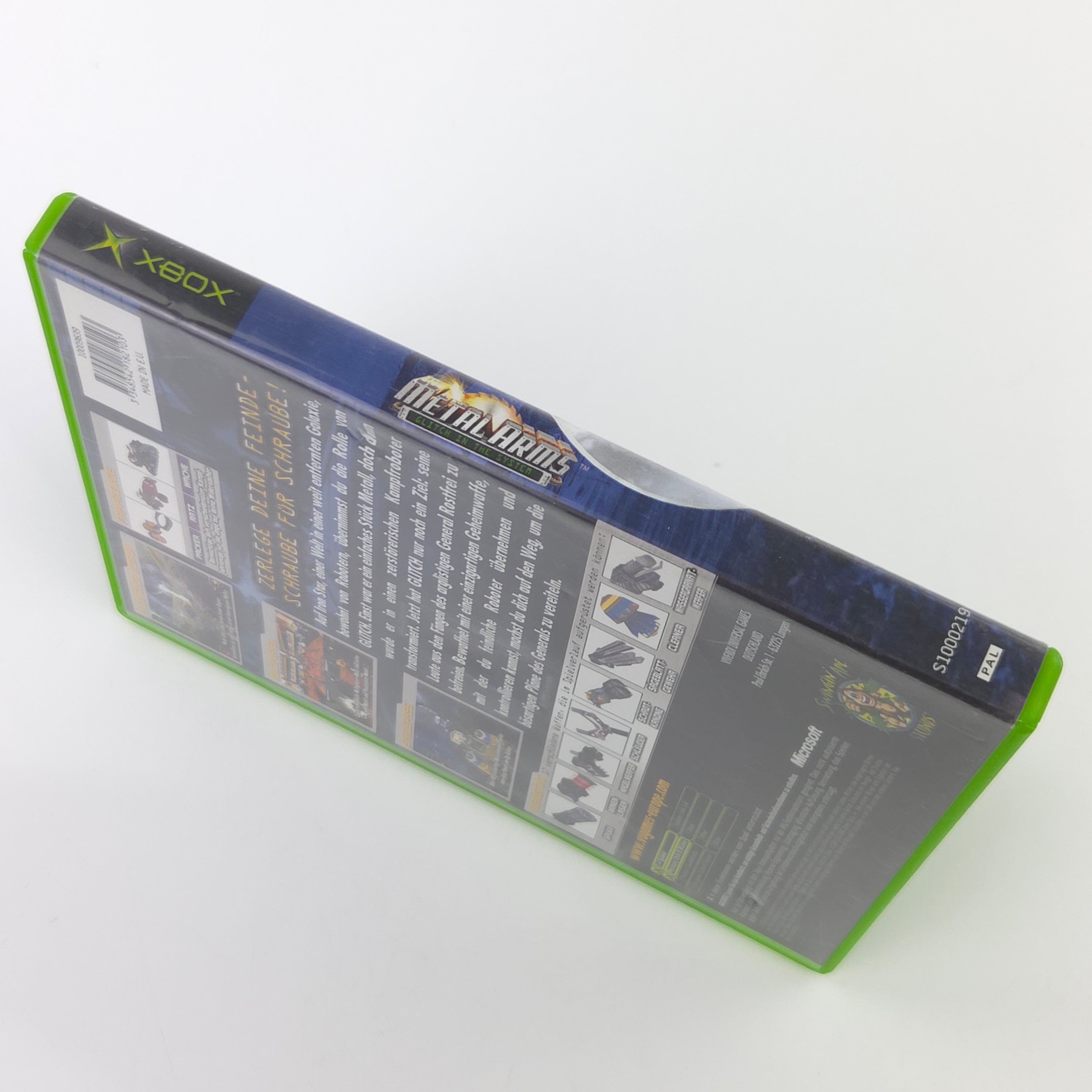 Xbox Classic Spiel – Metal Arms Glitch (OVP PAL)