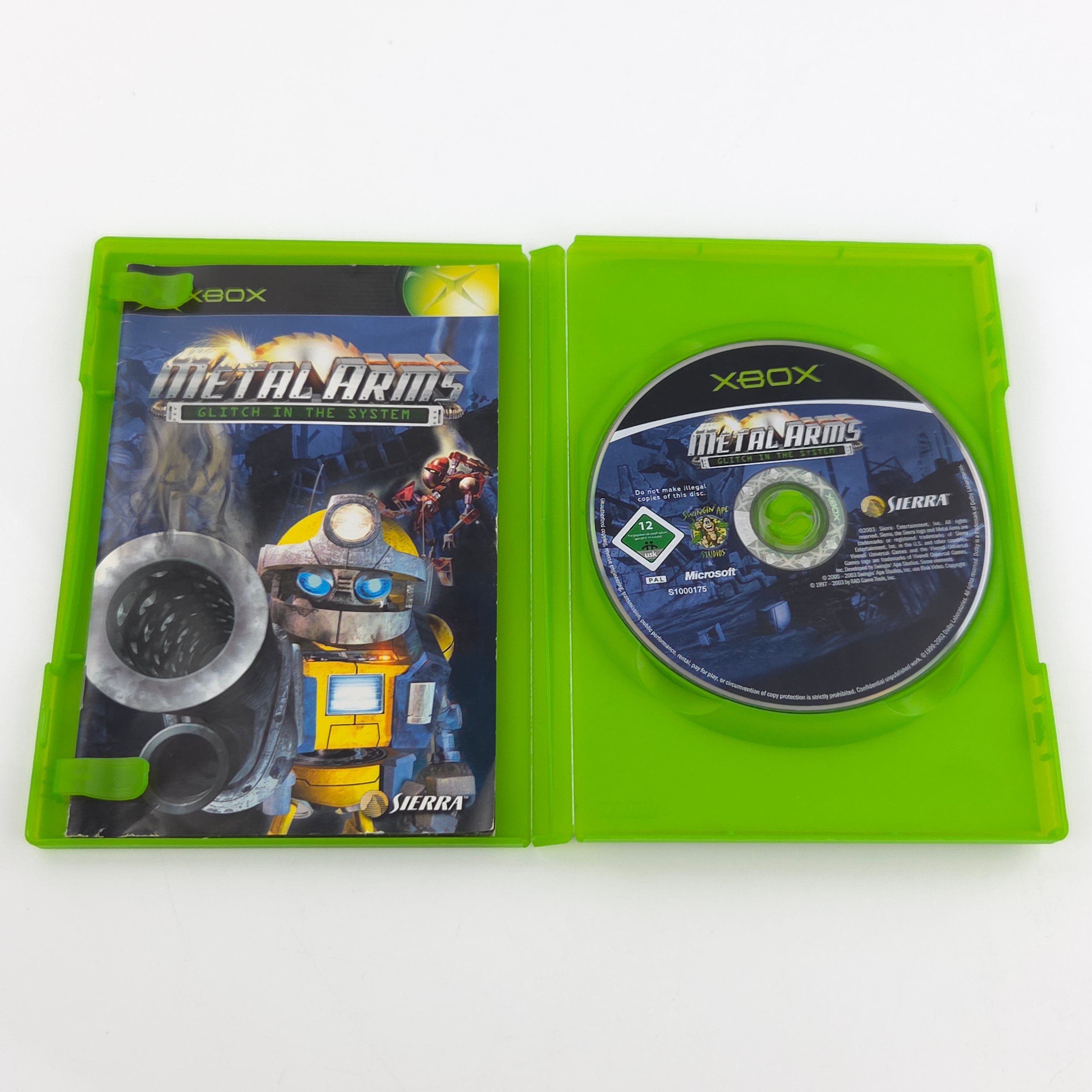 Xbox Classic Spiel – Metal Arms Glitch (OVP PAL)