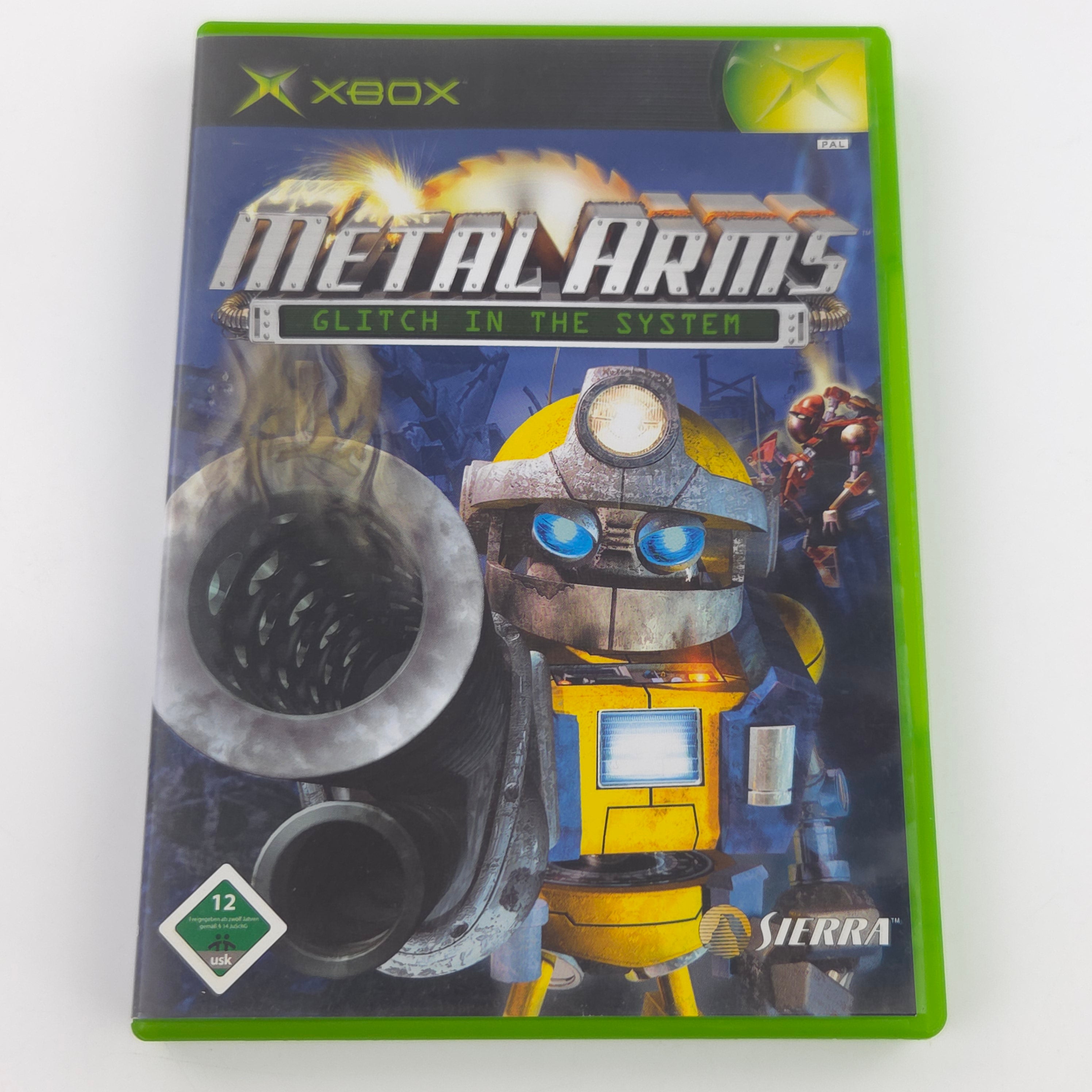 Xbox Classic Spiel – Metal Arms Glitch (OVP PAL)