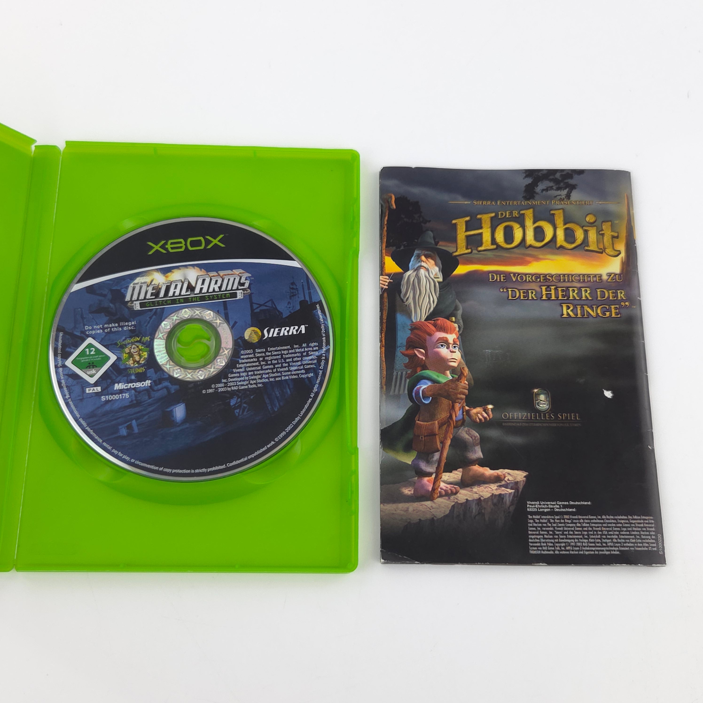 Xbox Classic Spiel – Metal Arms Glitch (OVP PAL)