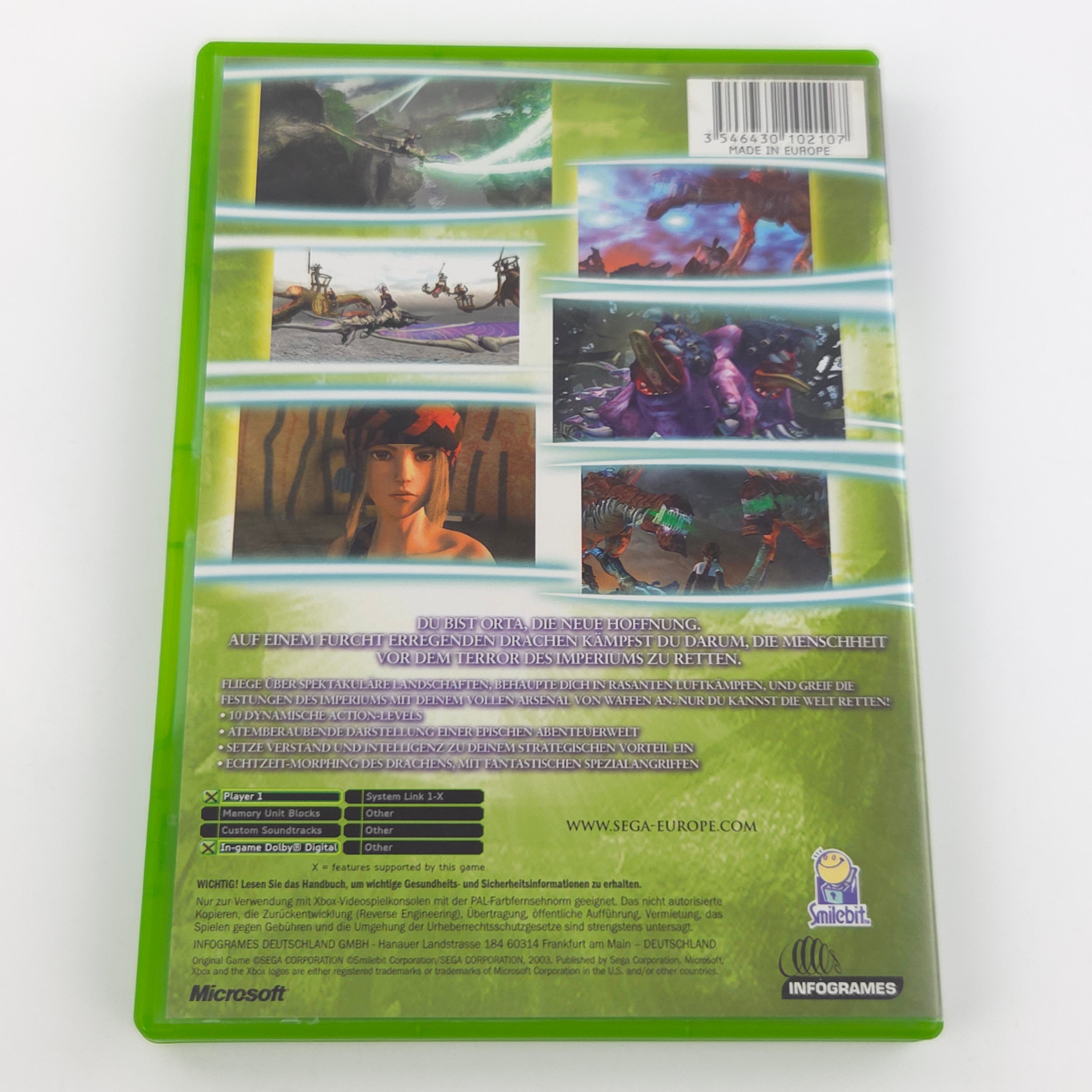 Xbox Classic Spiel – Panzer Dragoon Orta (OVP PAL)