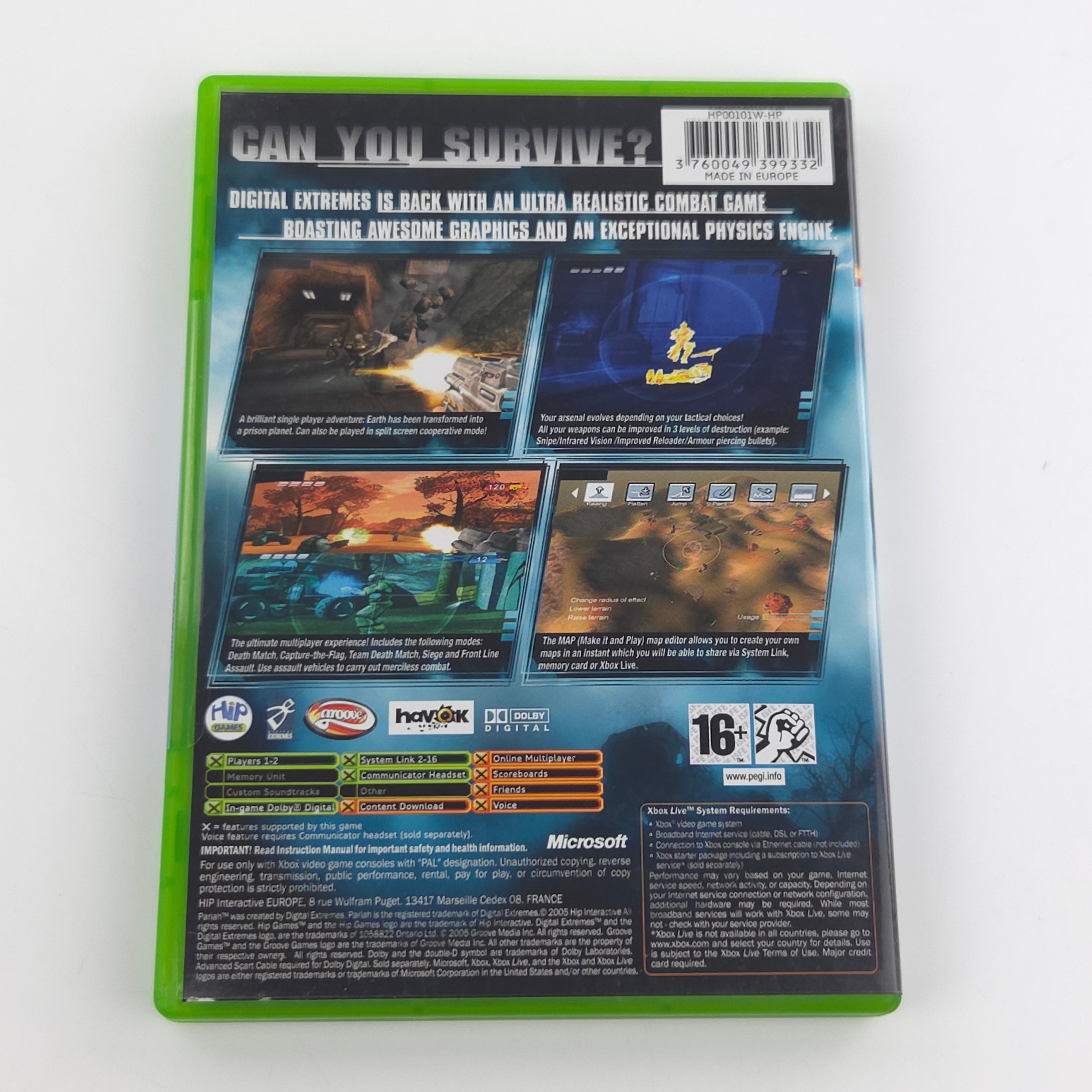 Xbox Classic Spiel – Pariah (OVP Neu PAL)