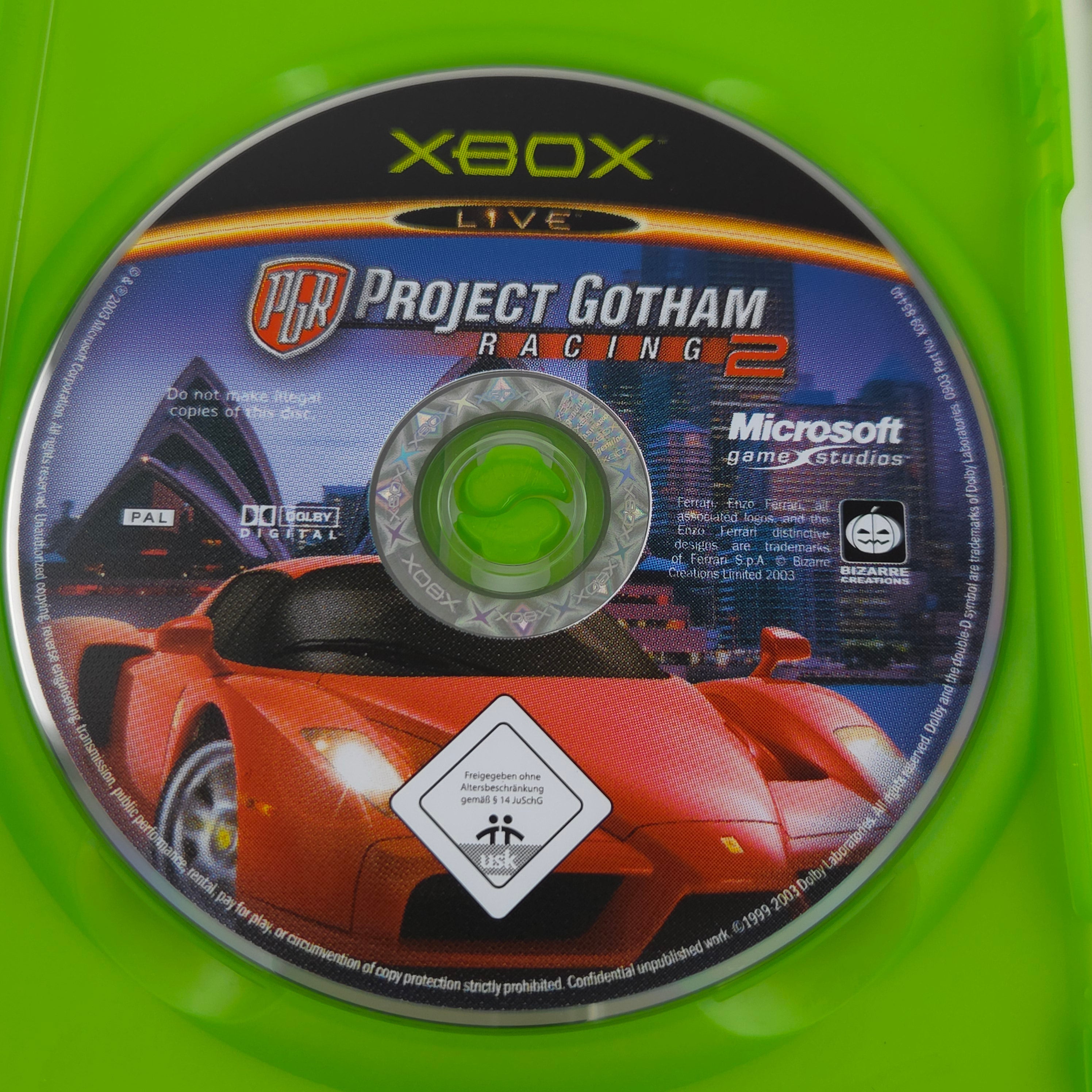Xbox Spiel – Project Gotham Racing 2 (OVP PAL)