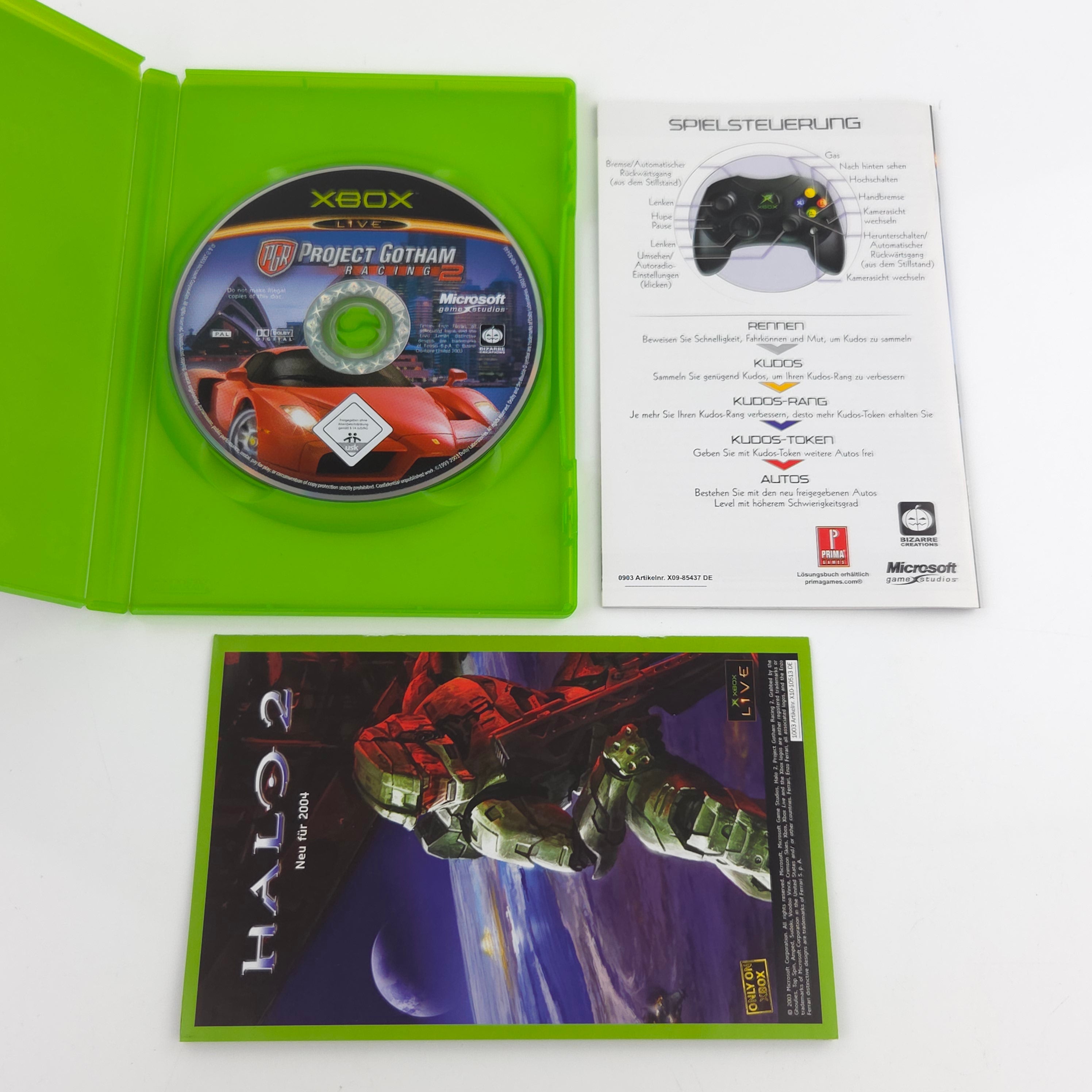 Xbox Spiel – Project Gotham Racing 2 (OVP PAL)