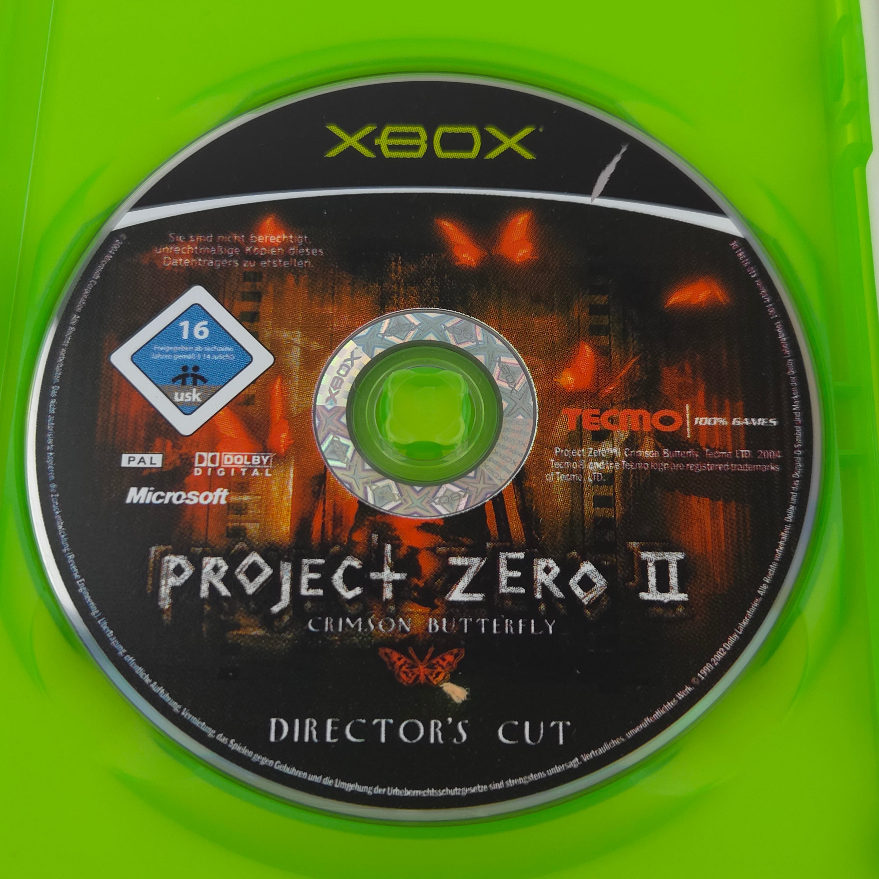 Xbox Spiel – Project Zero II Crimson Butterfly (PAL)
