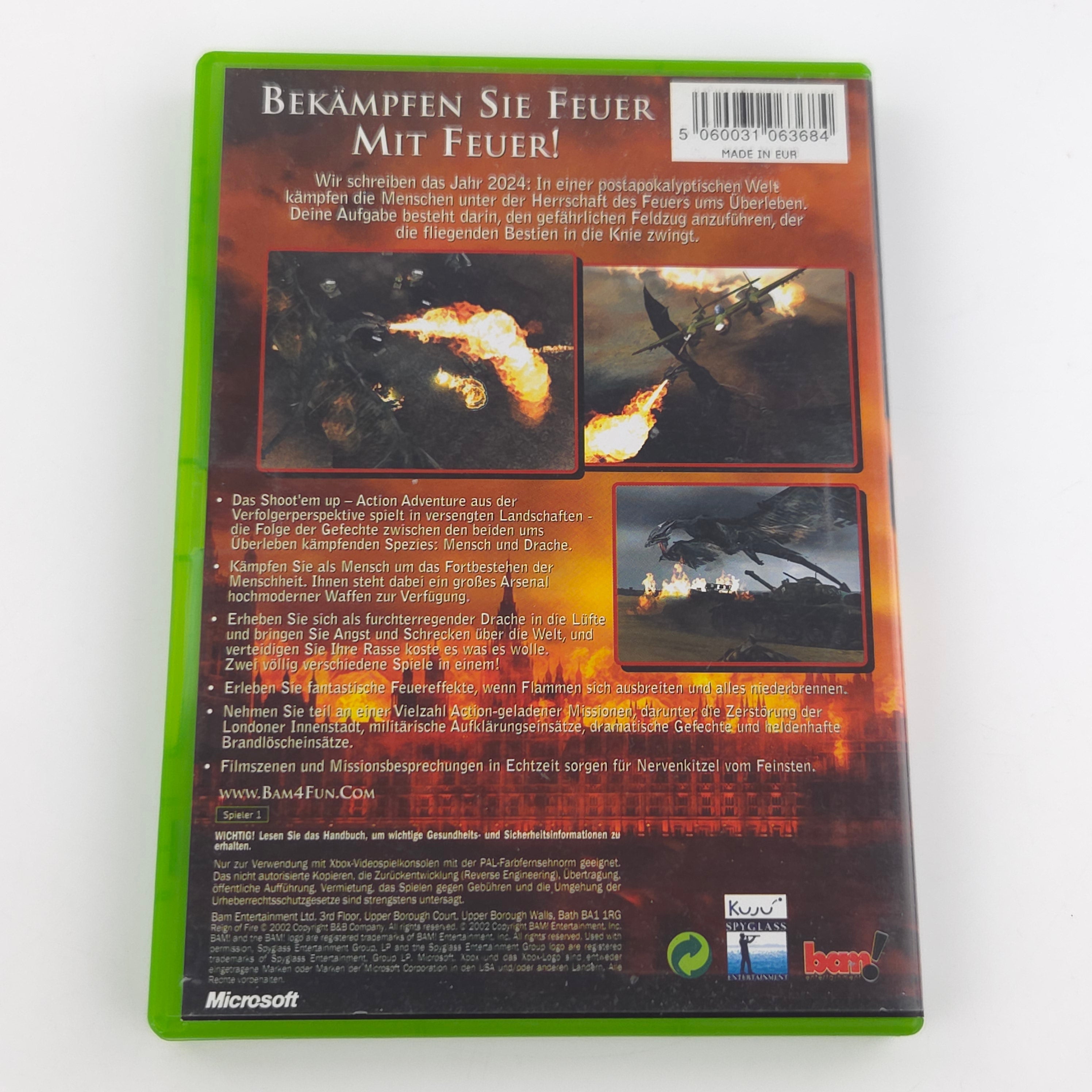 Xbox Classic Spiel – Reign of Fire (OVP PAL)
