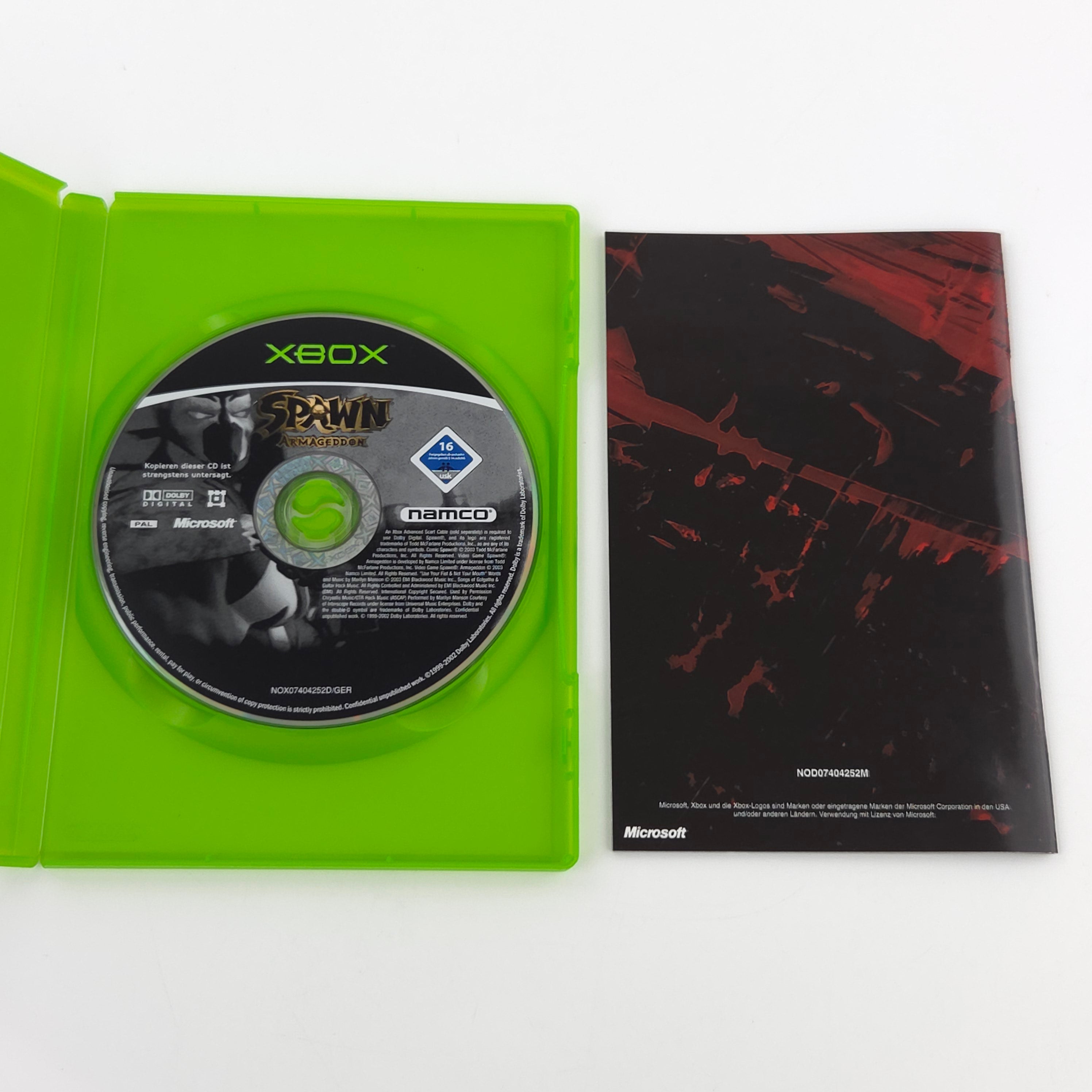 Xbox Classic Spiel – Spawn Armageddon (OVP PAL)