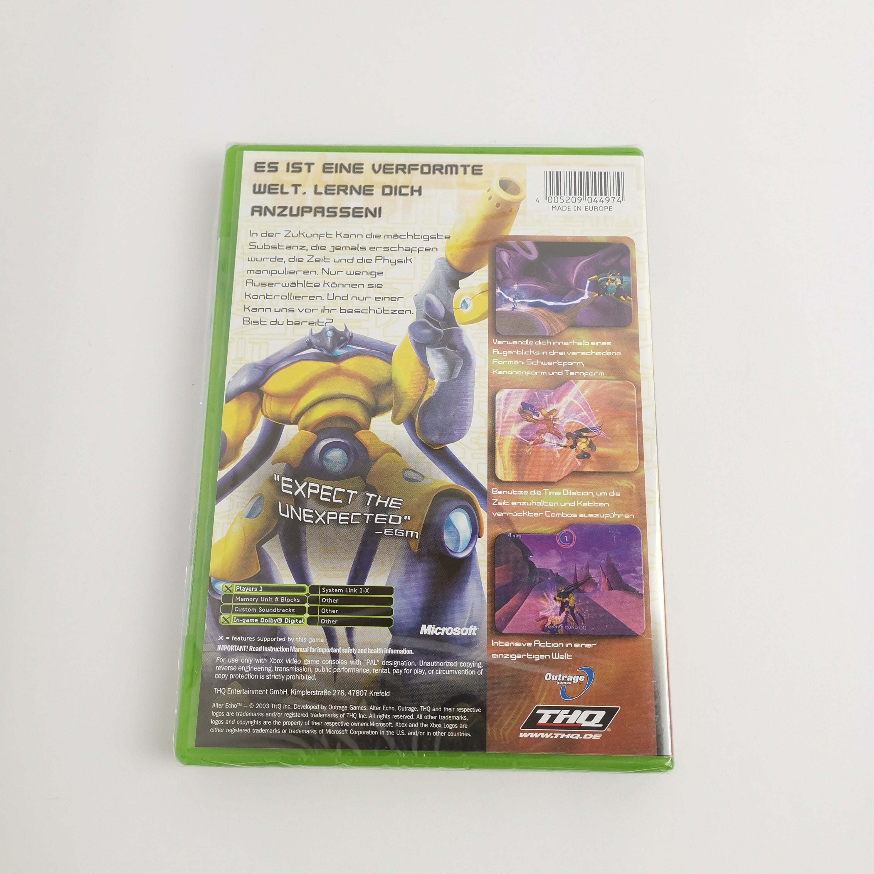 Microsoft Xbox Classic Spiel – Alter Time Alter Echo Neu