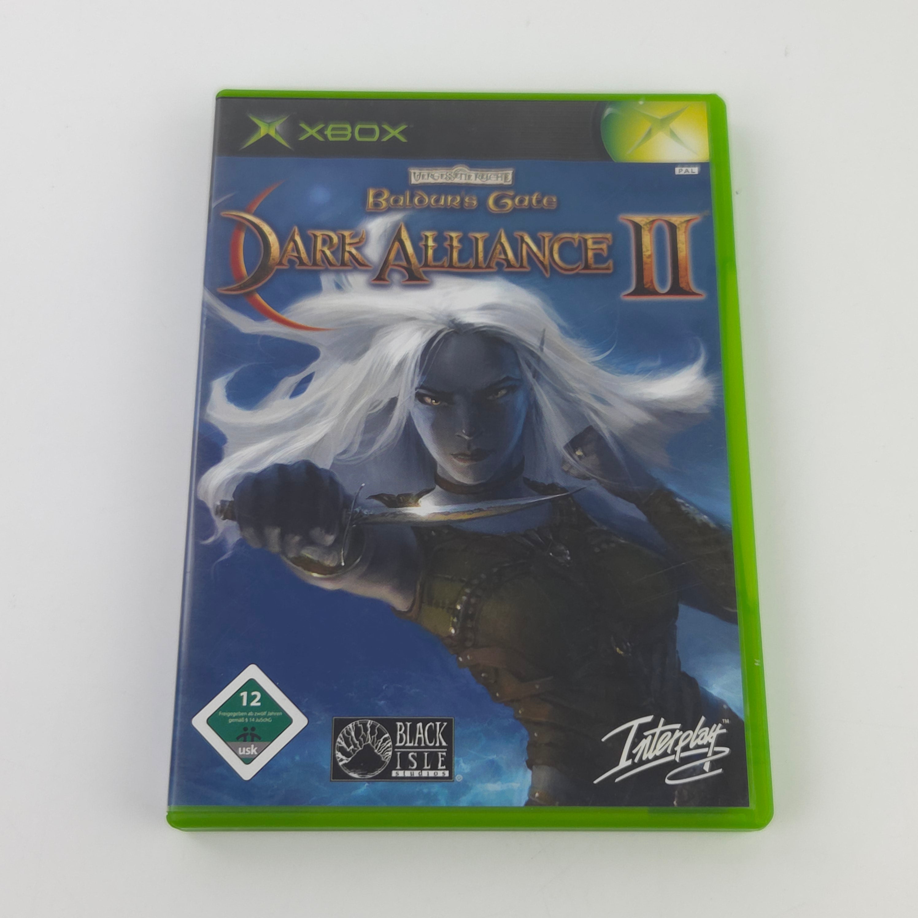 Microsoft Xbox Spiel Baldurs Gate 2 OVP