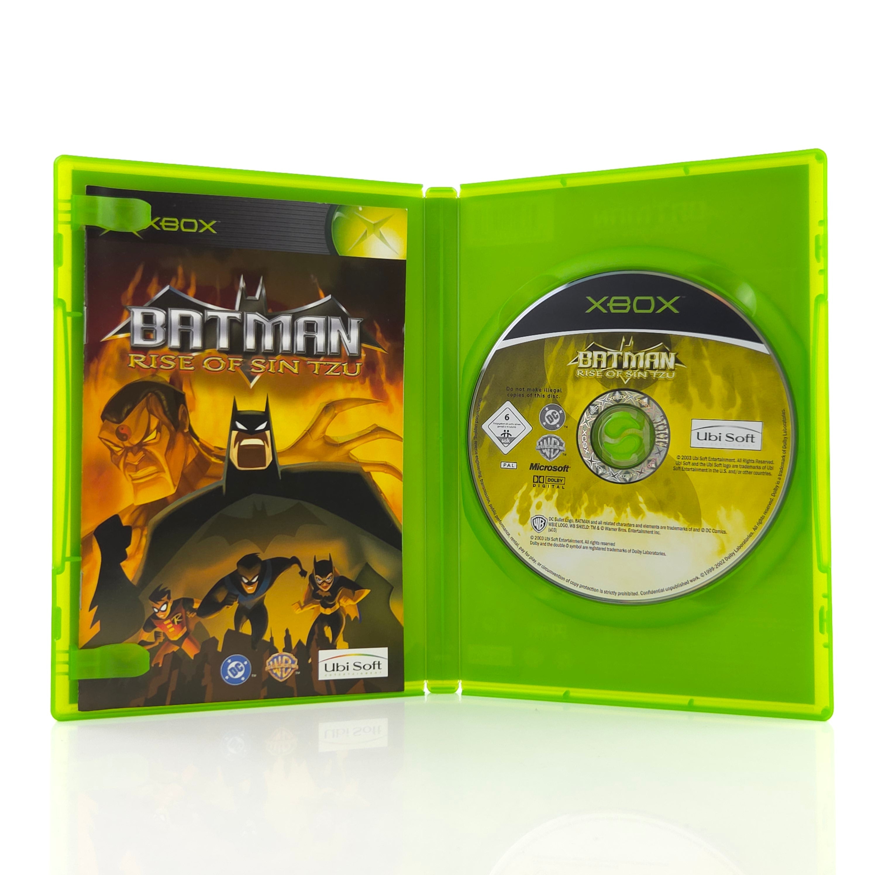 Microsoft Xbox Spiel Batman Rise of Sin Tzu OVP