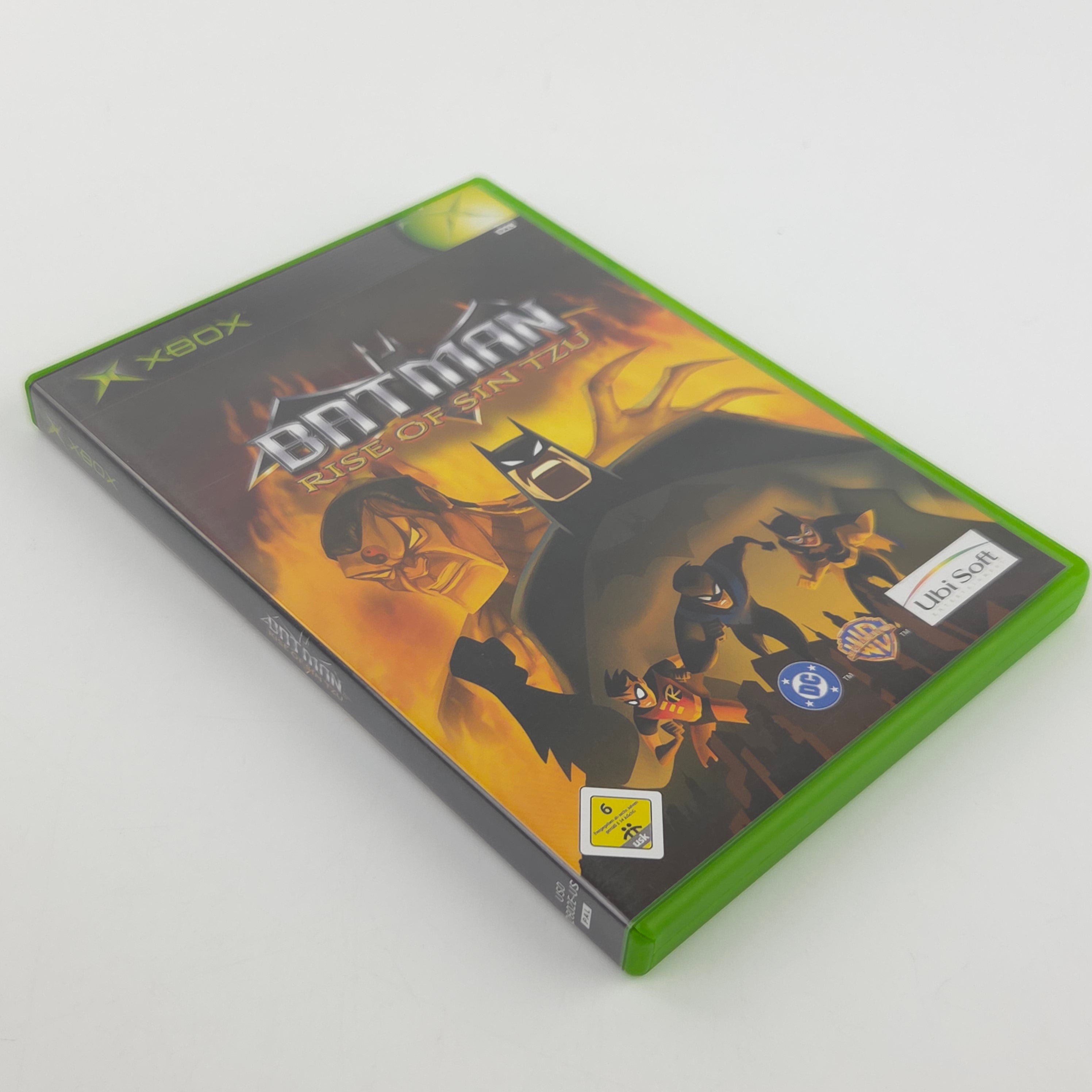Microsoft Xbox Spiel Batman Rise of Sin Tzu OVP