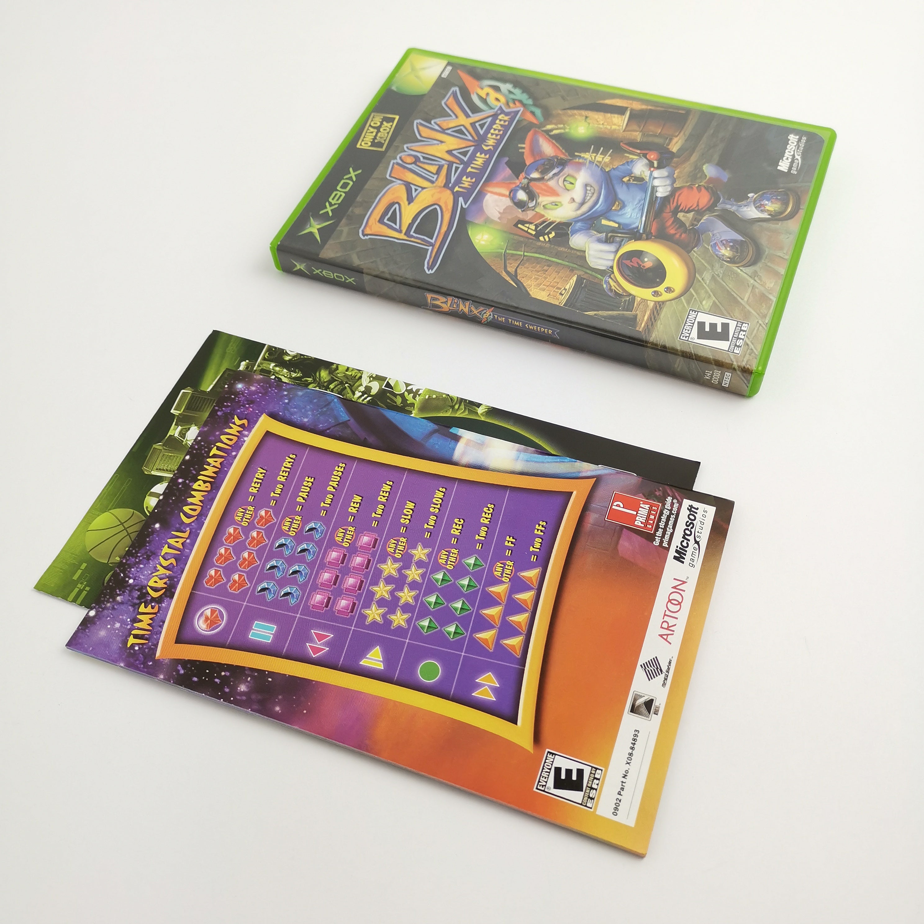 Xbox Classic Spiel – Blinx The Time Sweeper NTSC OVP