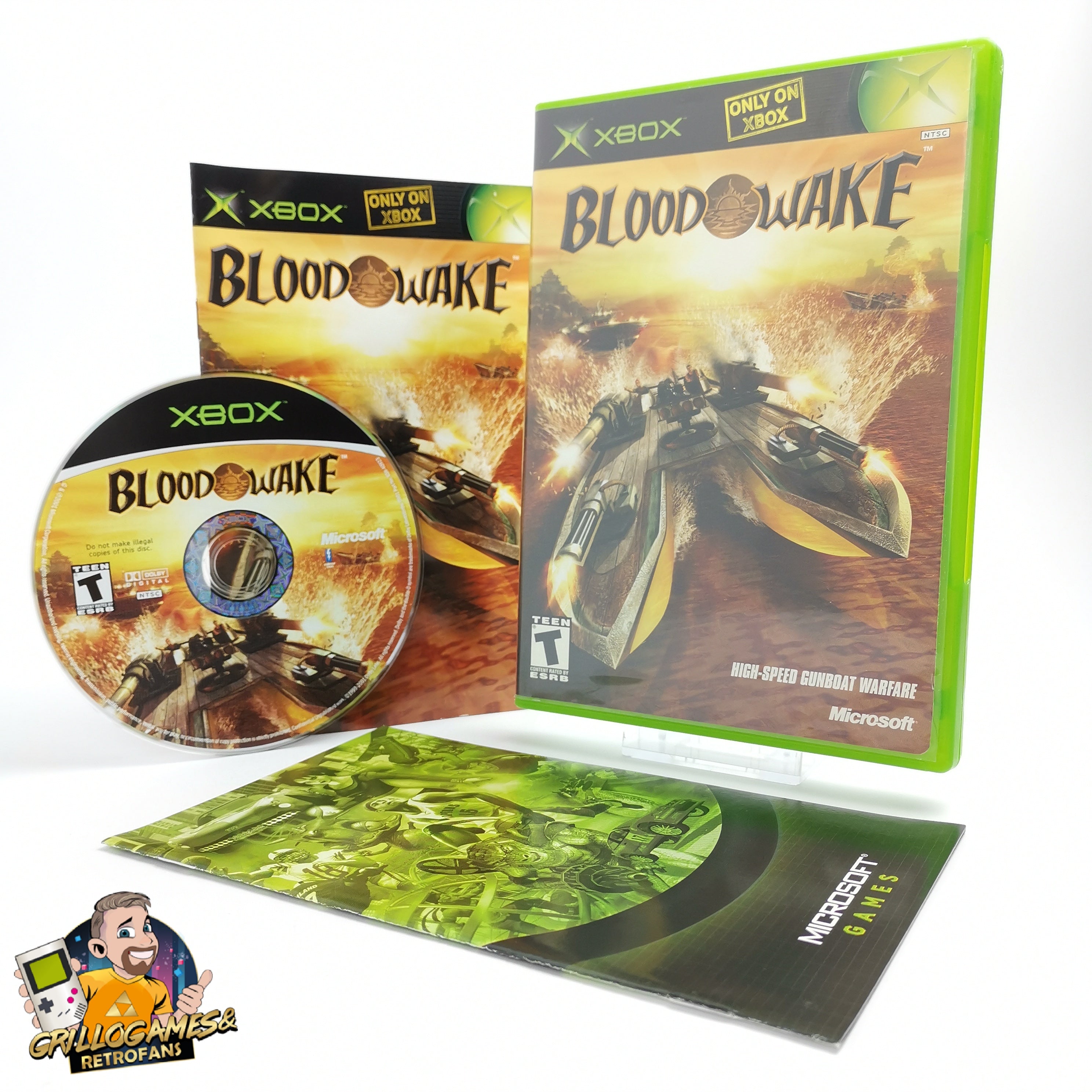Microsoft Xbox Classic Spiel – Blood Wake (OVP NTSC-USA)
