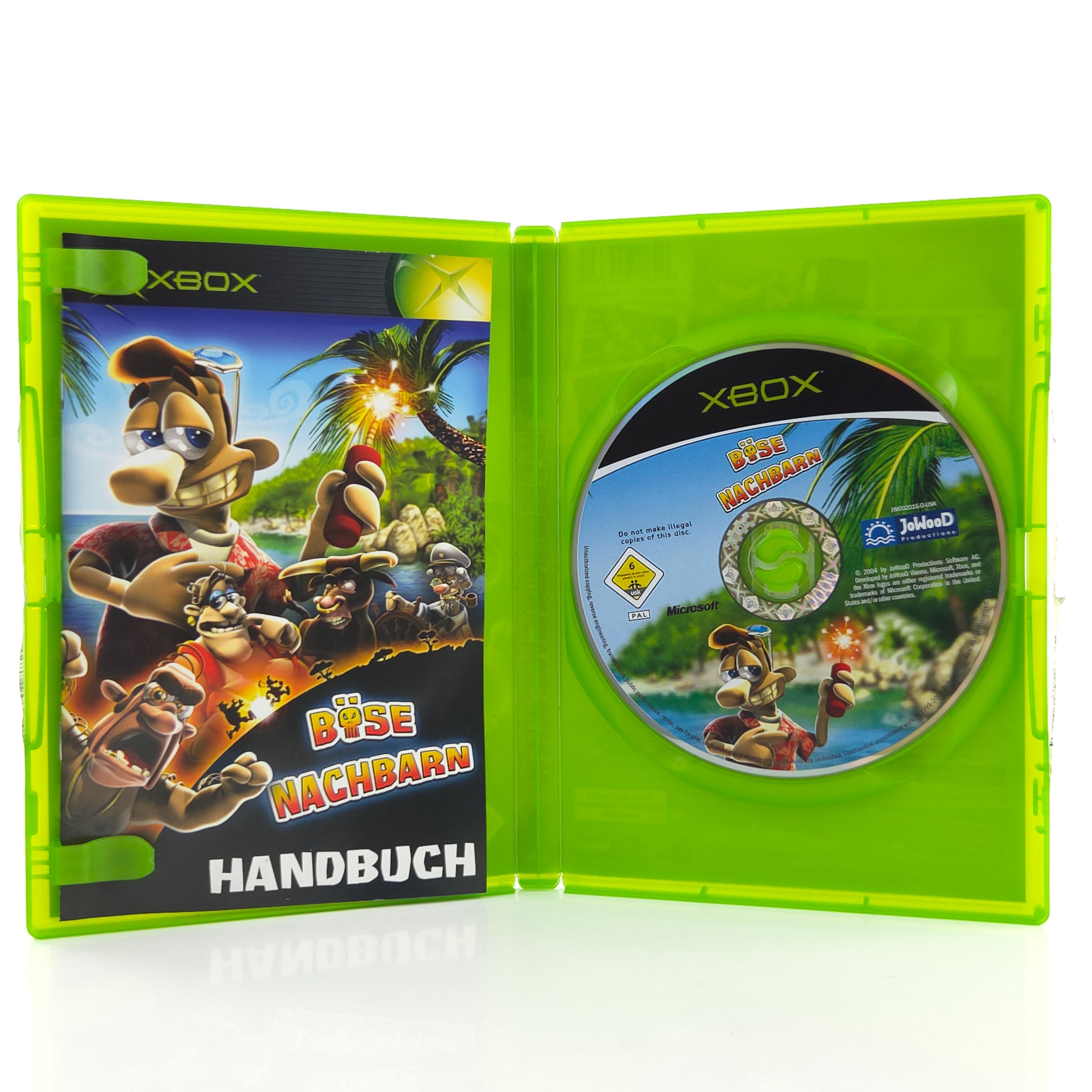 Xbox Spiel Böse Nachbarn OVP PAL