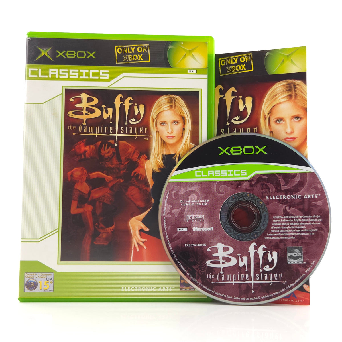 Xbox Spiel Buffy The Vampire Slayer OVP PAL