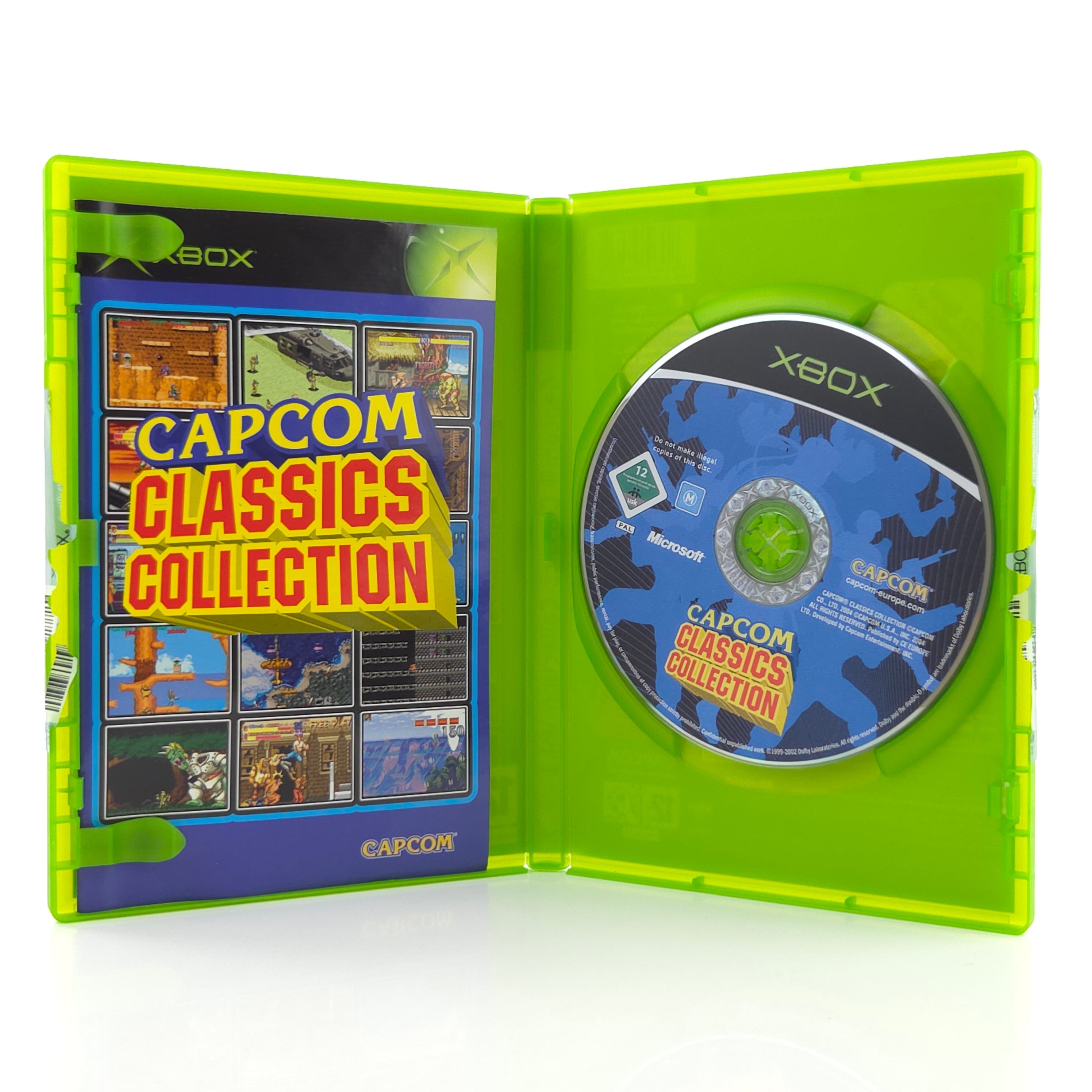 Microsoft Xbox Spiel Capcom Classics Collection OVP