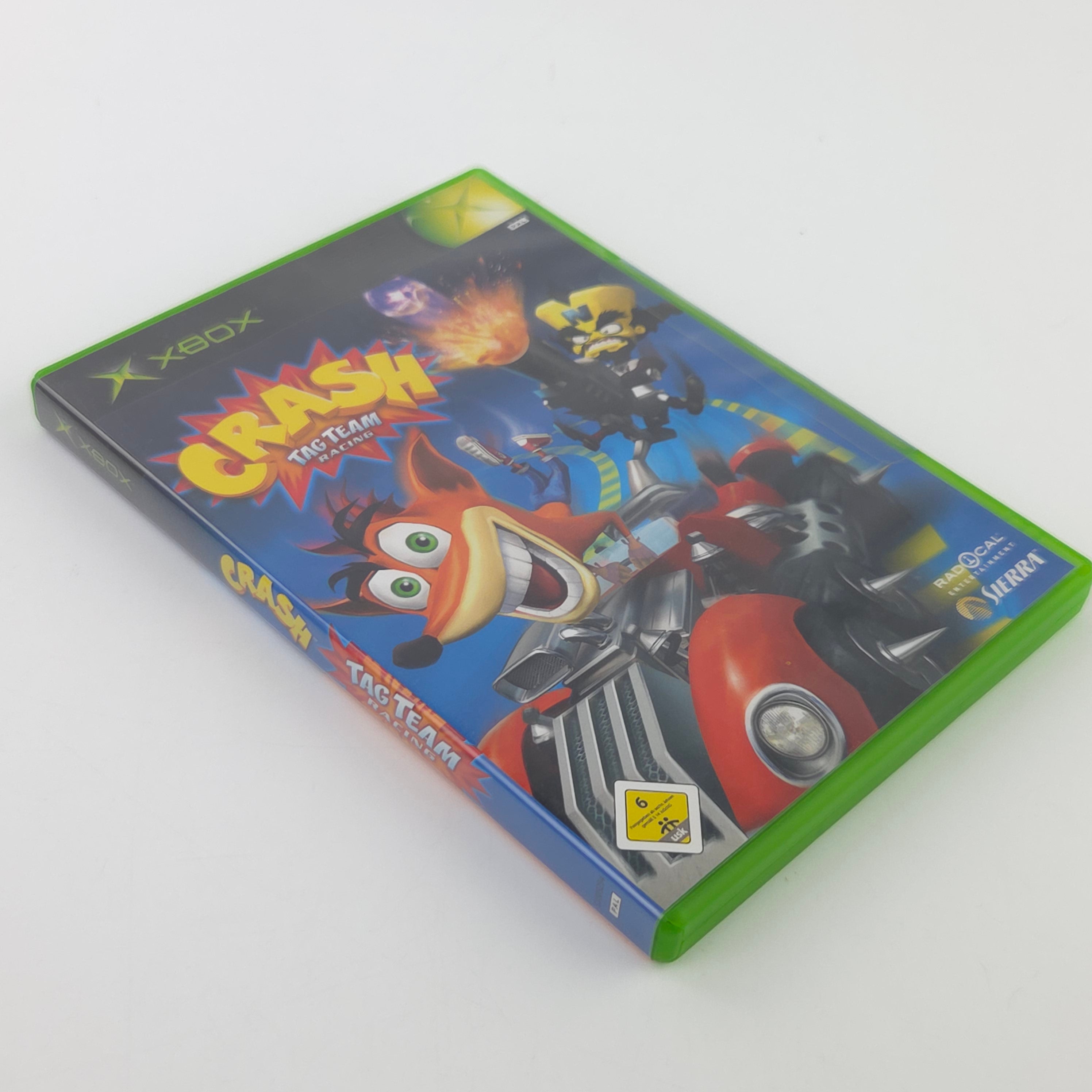 Xbox Spiel Crash Tag Team Racing OVP