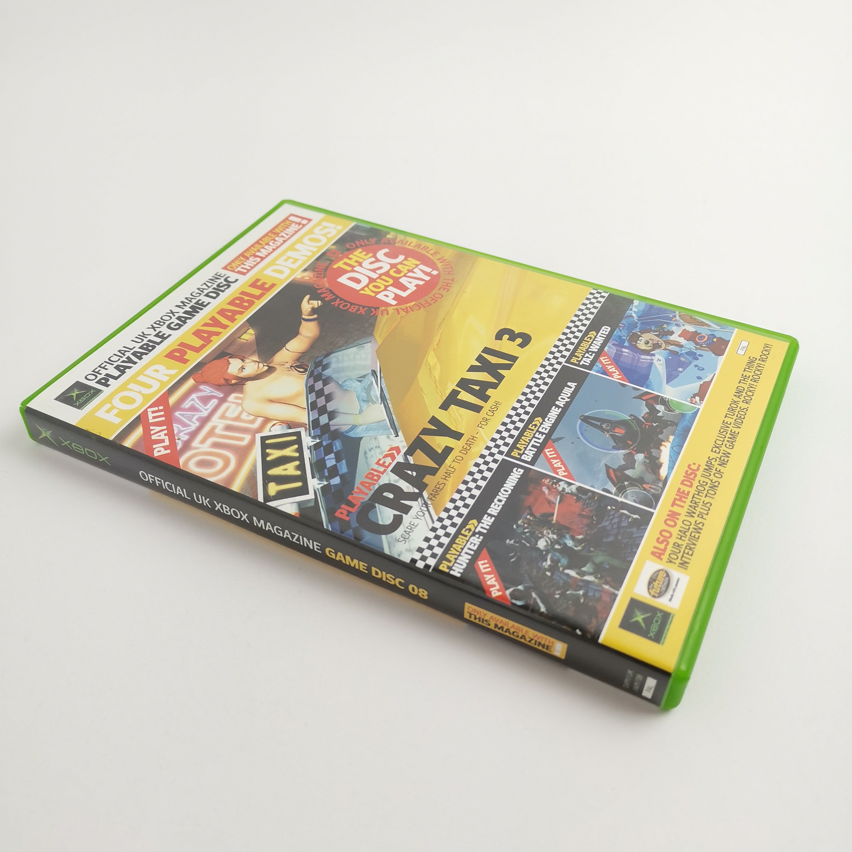 Microsoft Xbox Classic Spiel – Demo Issue 08 OVP PAL