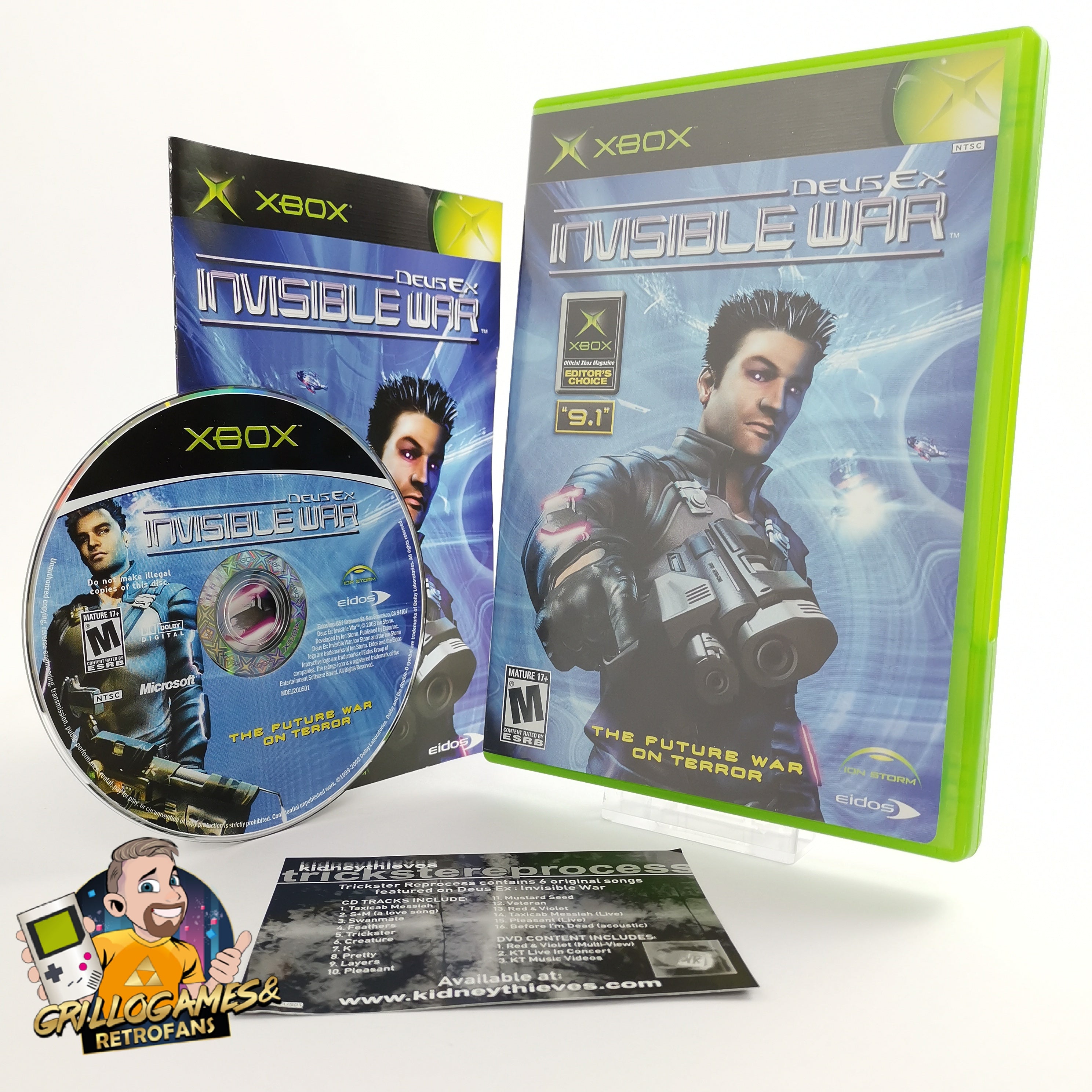 Microsoft Xbox Classic Spiel – Deus Ex Invisible War OVP