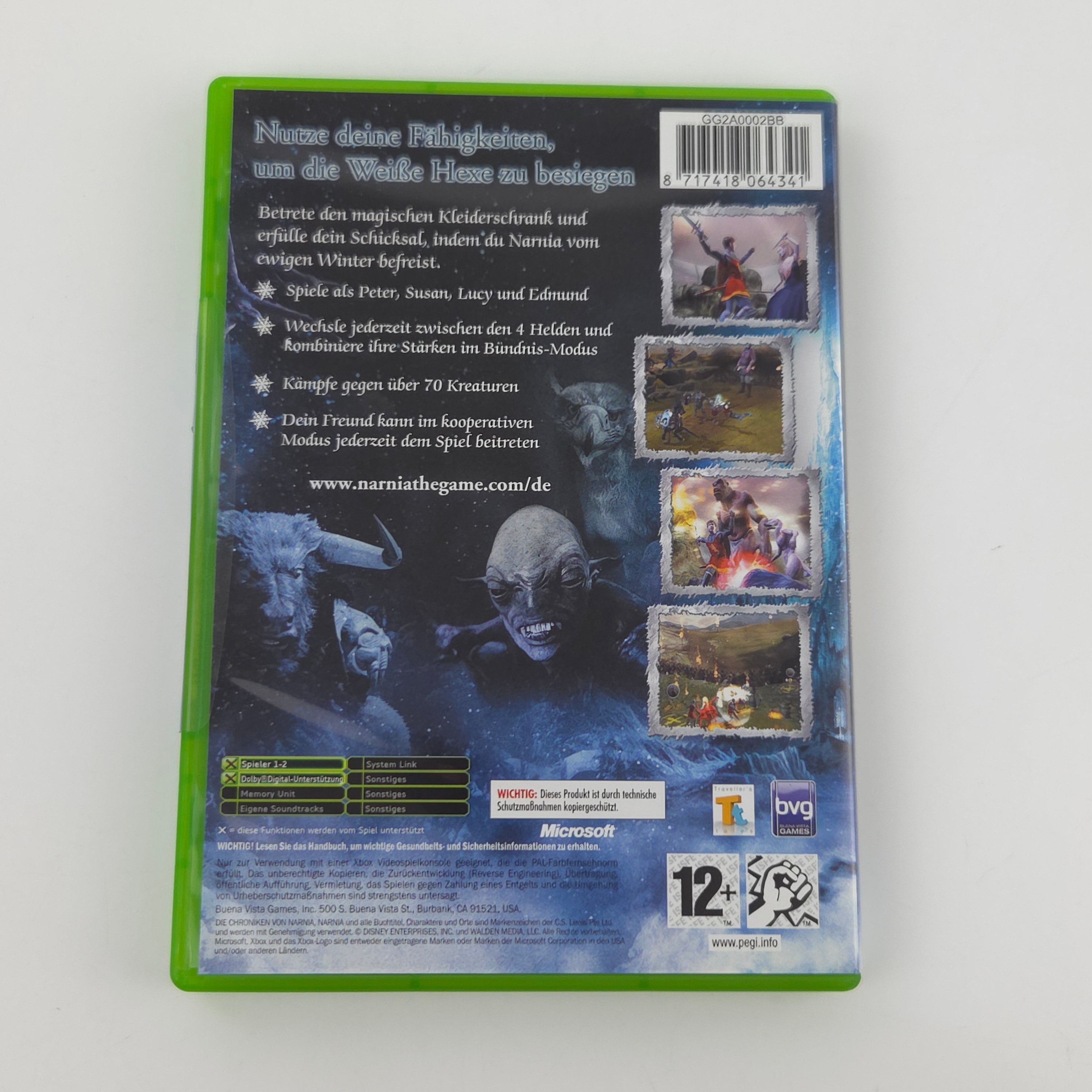 Xbox Spiel Die Chroniken von Narnia OVP PAL