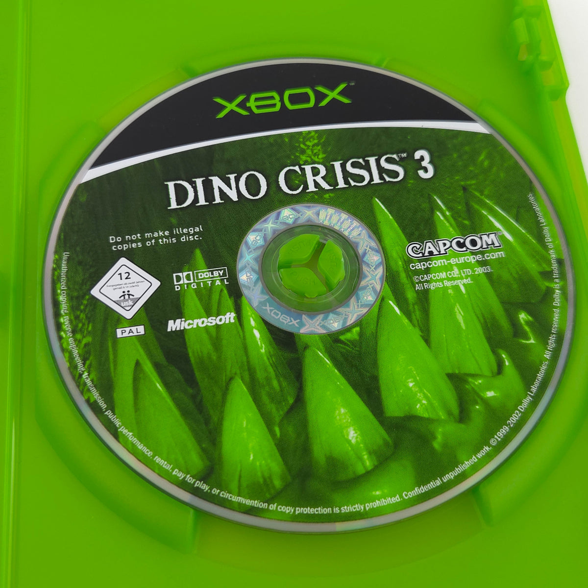 Microsoft Xbox Spiel Dino Crisis 3 OVP PAL