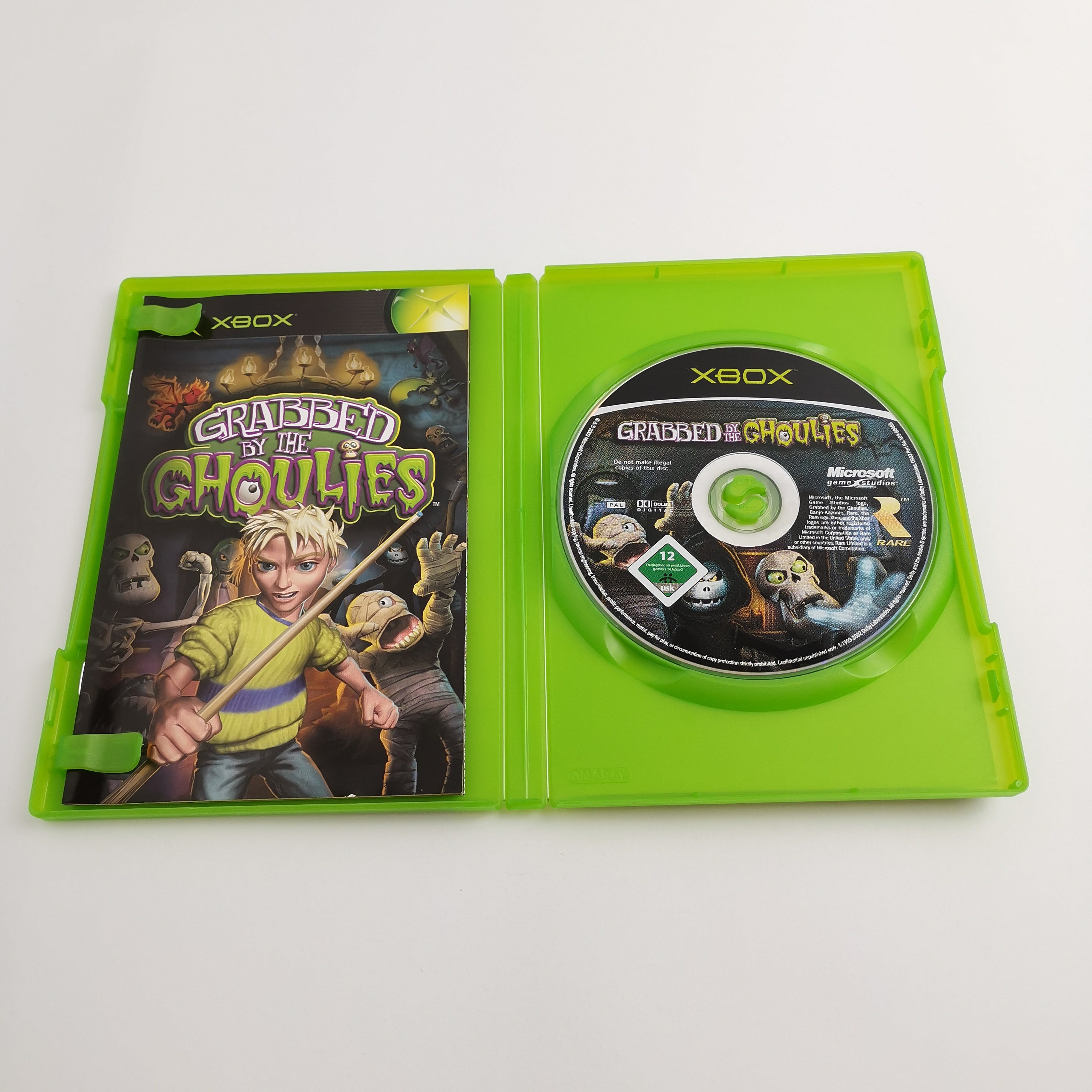 Microsoft Xbox Classic Spiel – Grabbed by the Ghoulies PAL OVP