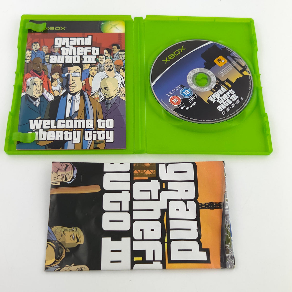 Xbox Classic Spiel Grand Theft Auto Double Pack OVP