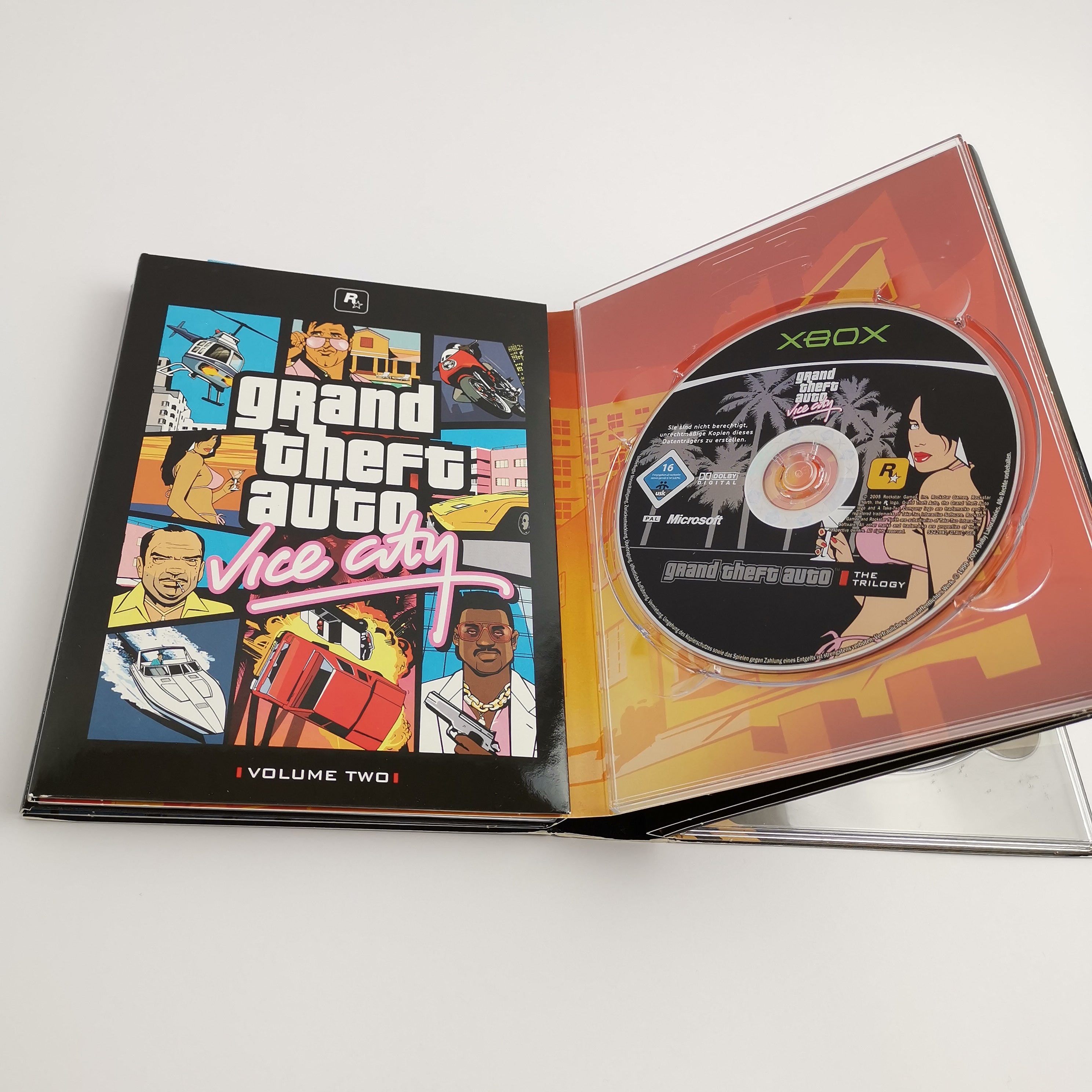 Microsoft Xbox Classic Spiel – Grand Theft Auto Trilogy OVP