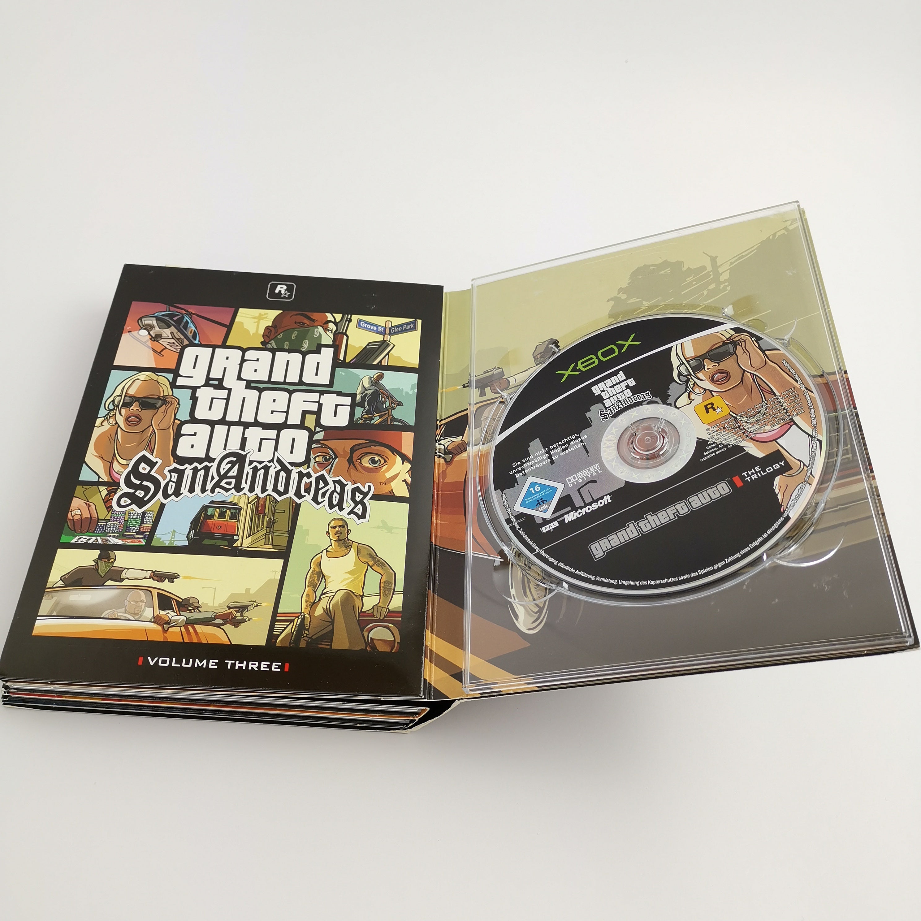 Microsoft Xbox Classic Spiel – Grand Theft Auto Trilogy OVP