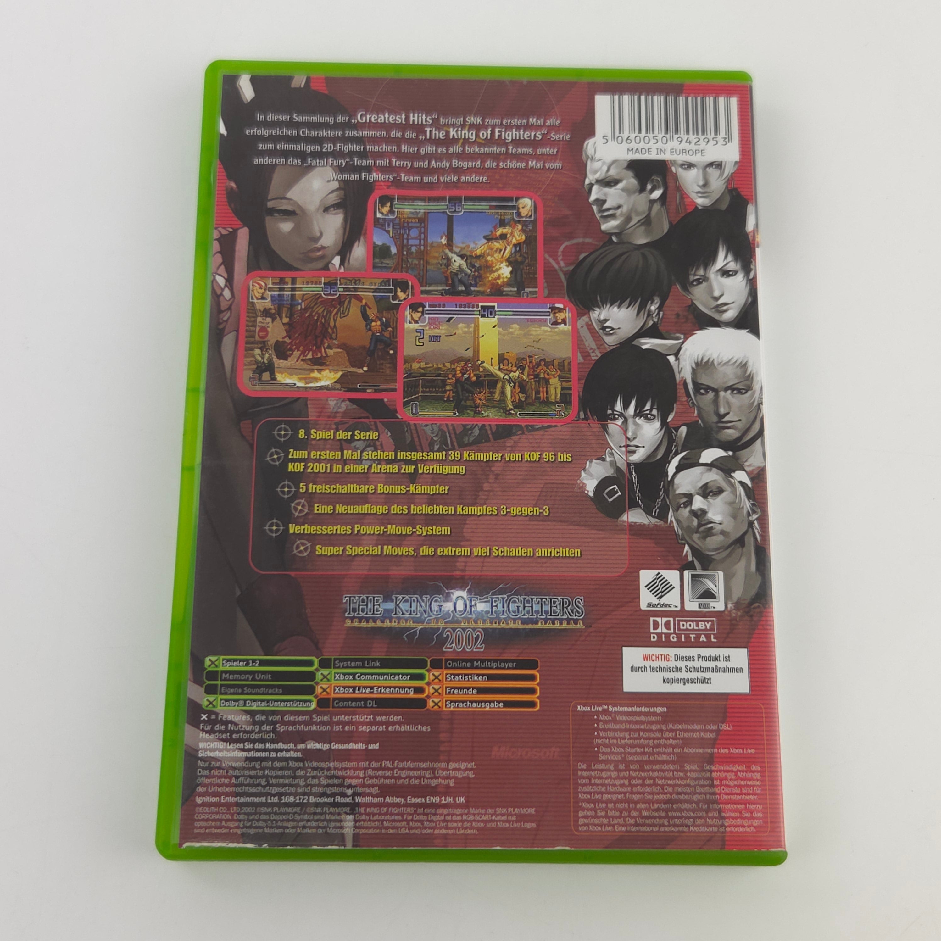 Microsoft Xbox Spiel King of Fighters 2002 OVP