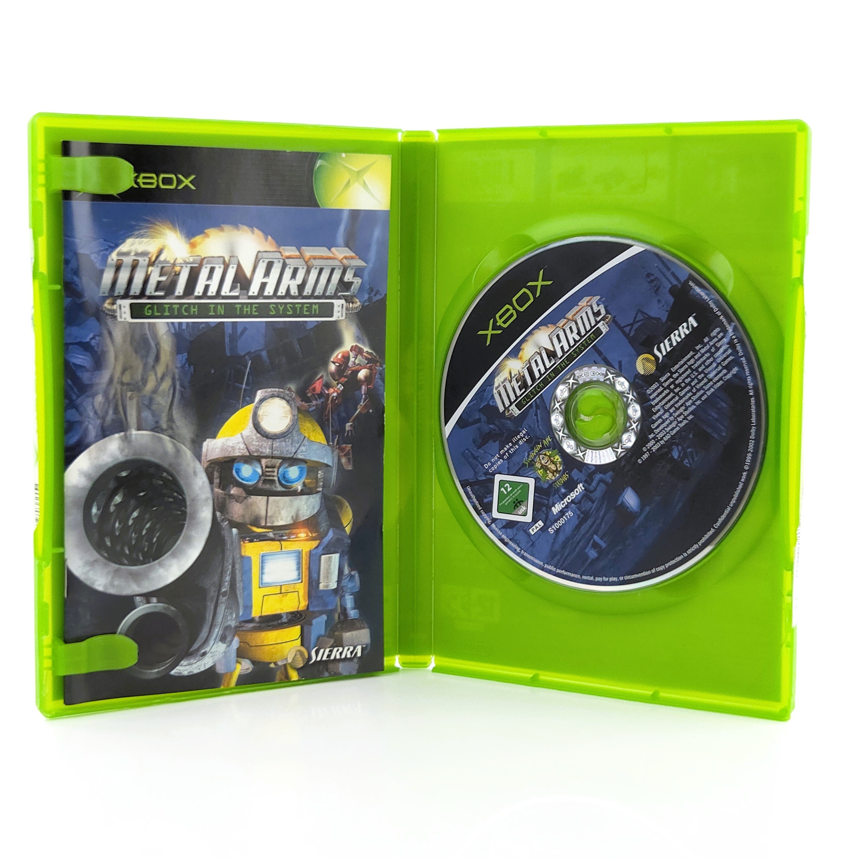 Xbox Classic Spiel Metal Arms OVP