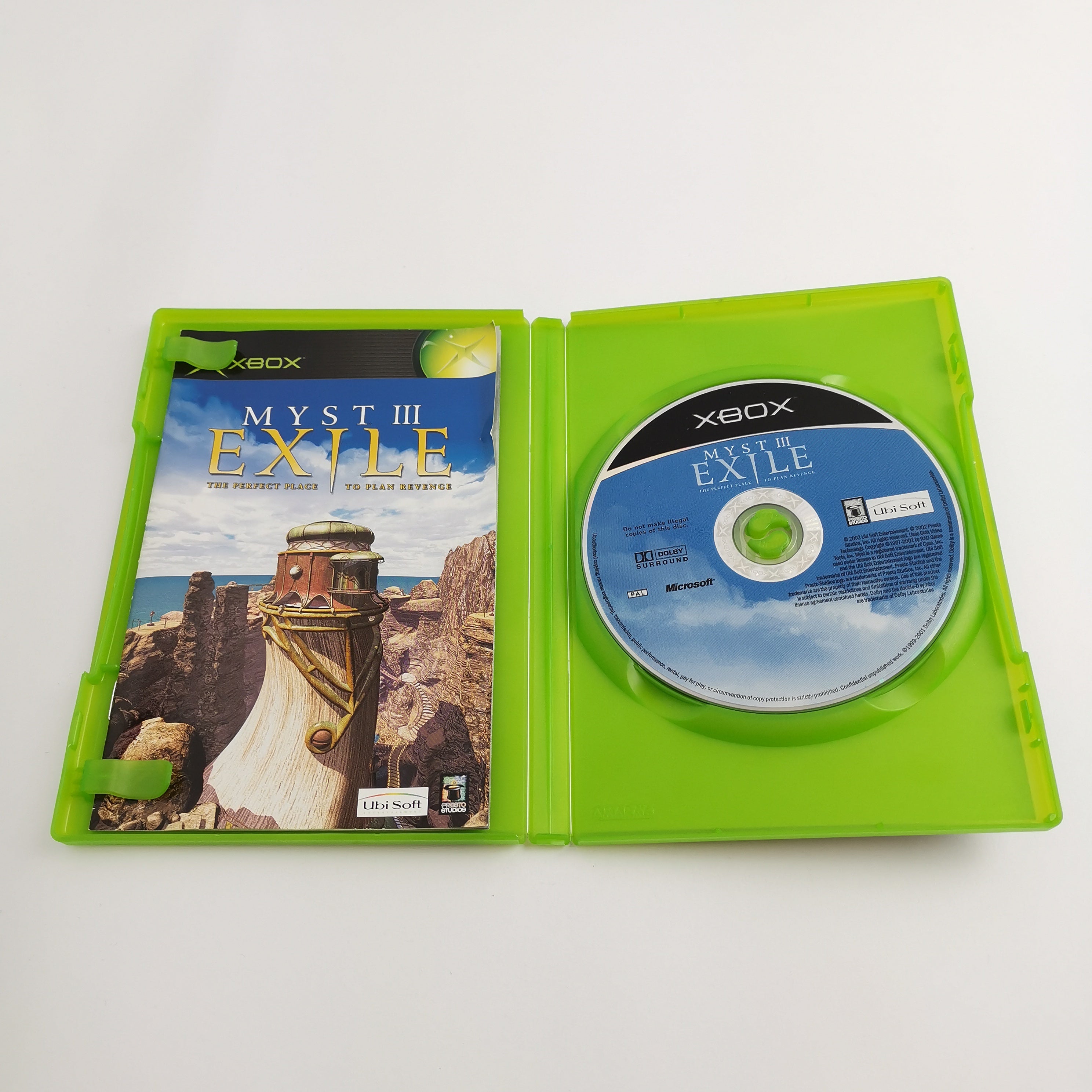 Microsoft Xbox Classic Spiel – Myst III Exile (PAL OVP)