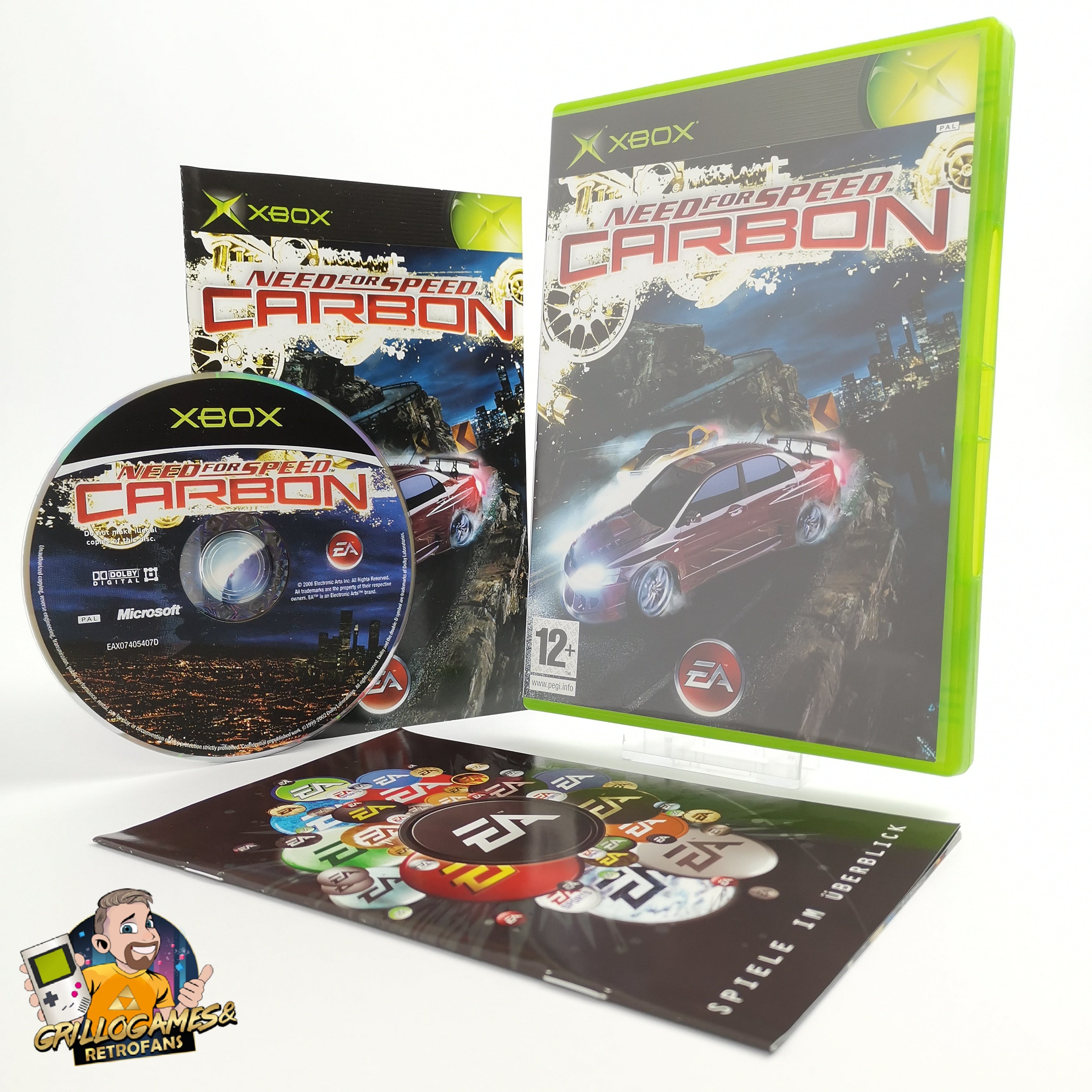 Microsoft Xbox Classic Spiel – Need for Speed Carbon (PAL OVP)