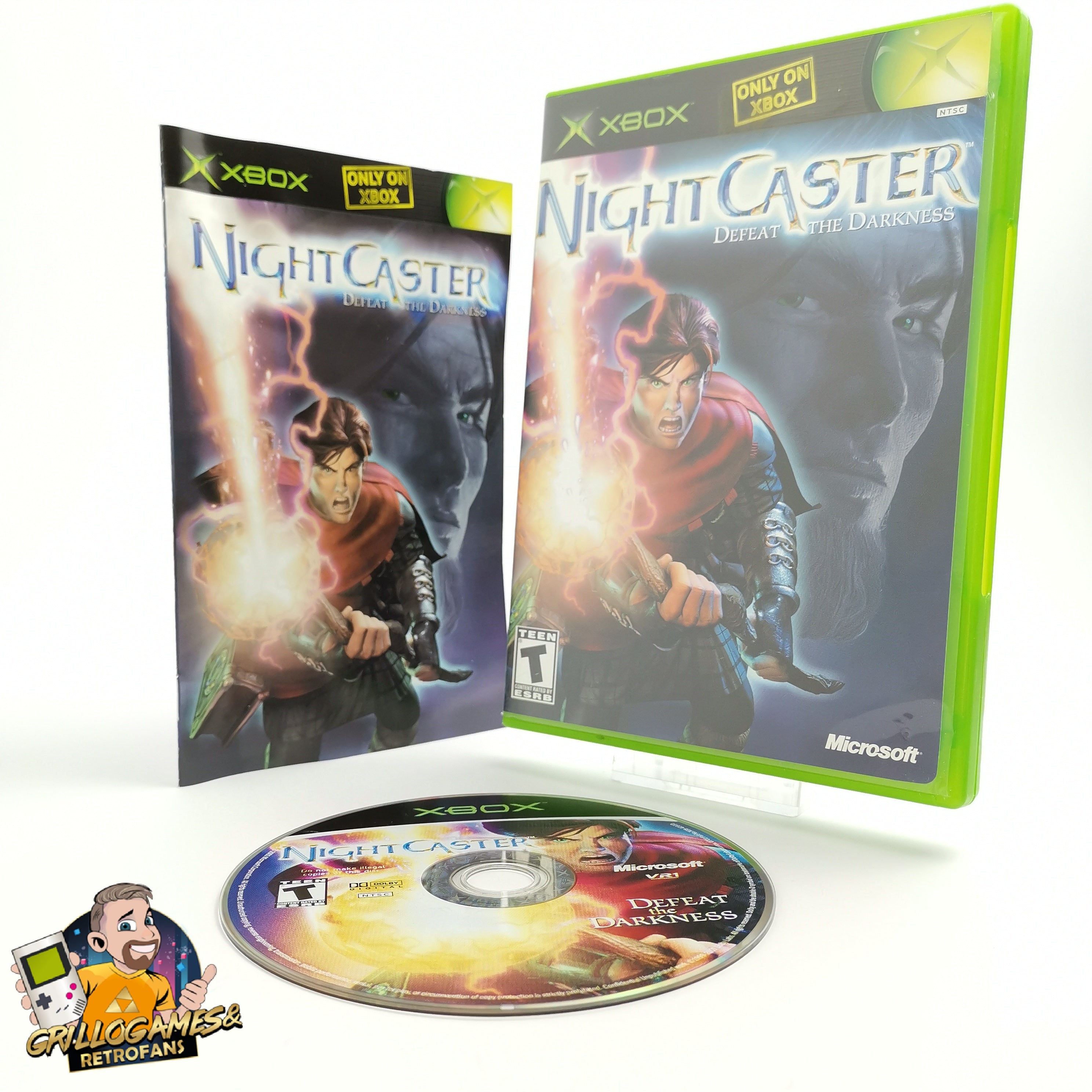 Microsoft Xbox Classic Spiel – Nightcaster (NTSC-U/C OVP)