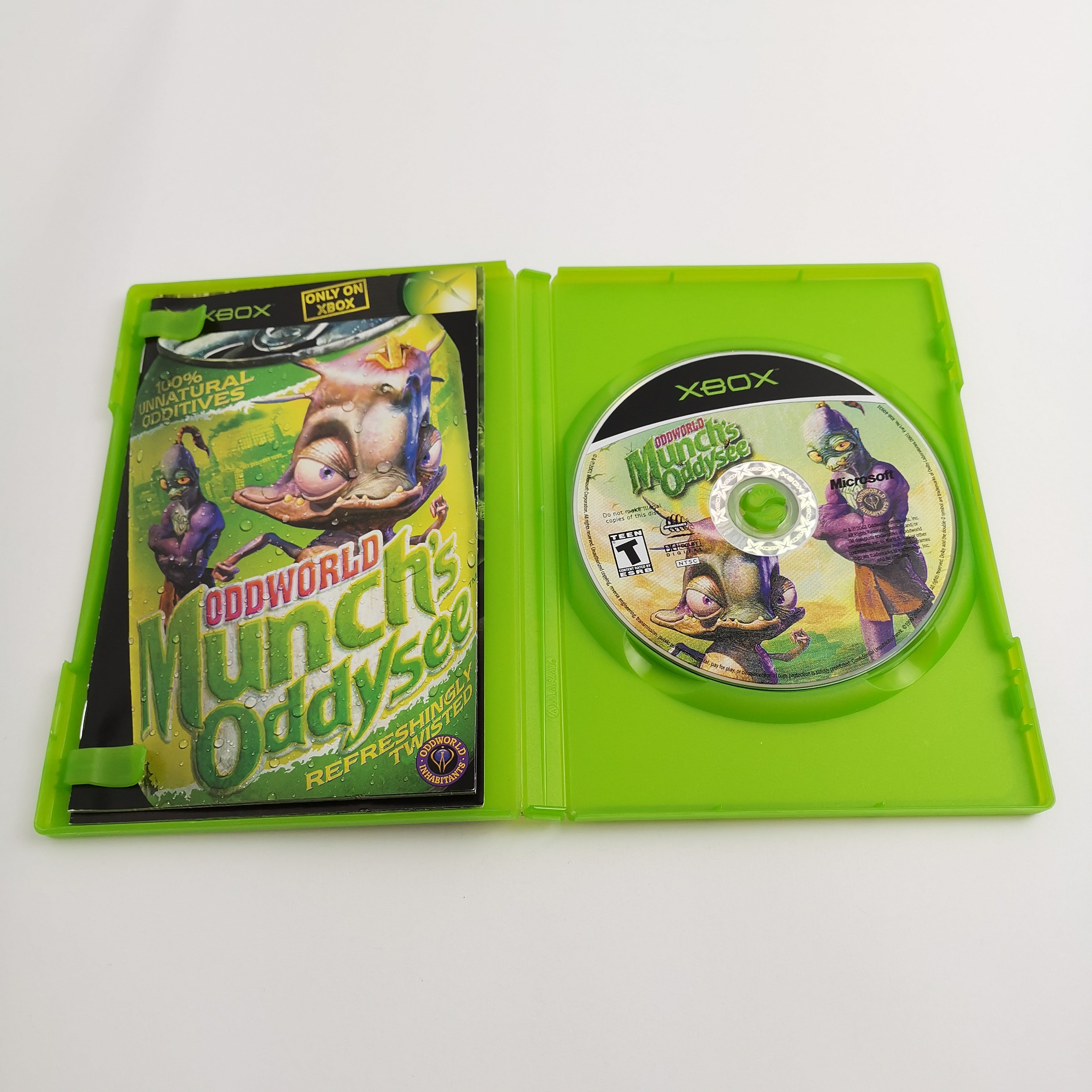 Xbox Classic Spiel – Oddworld Munchs Oddysee (OVP)
